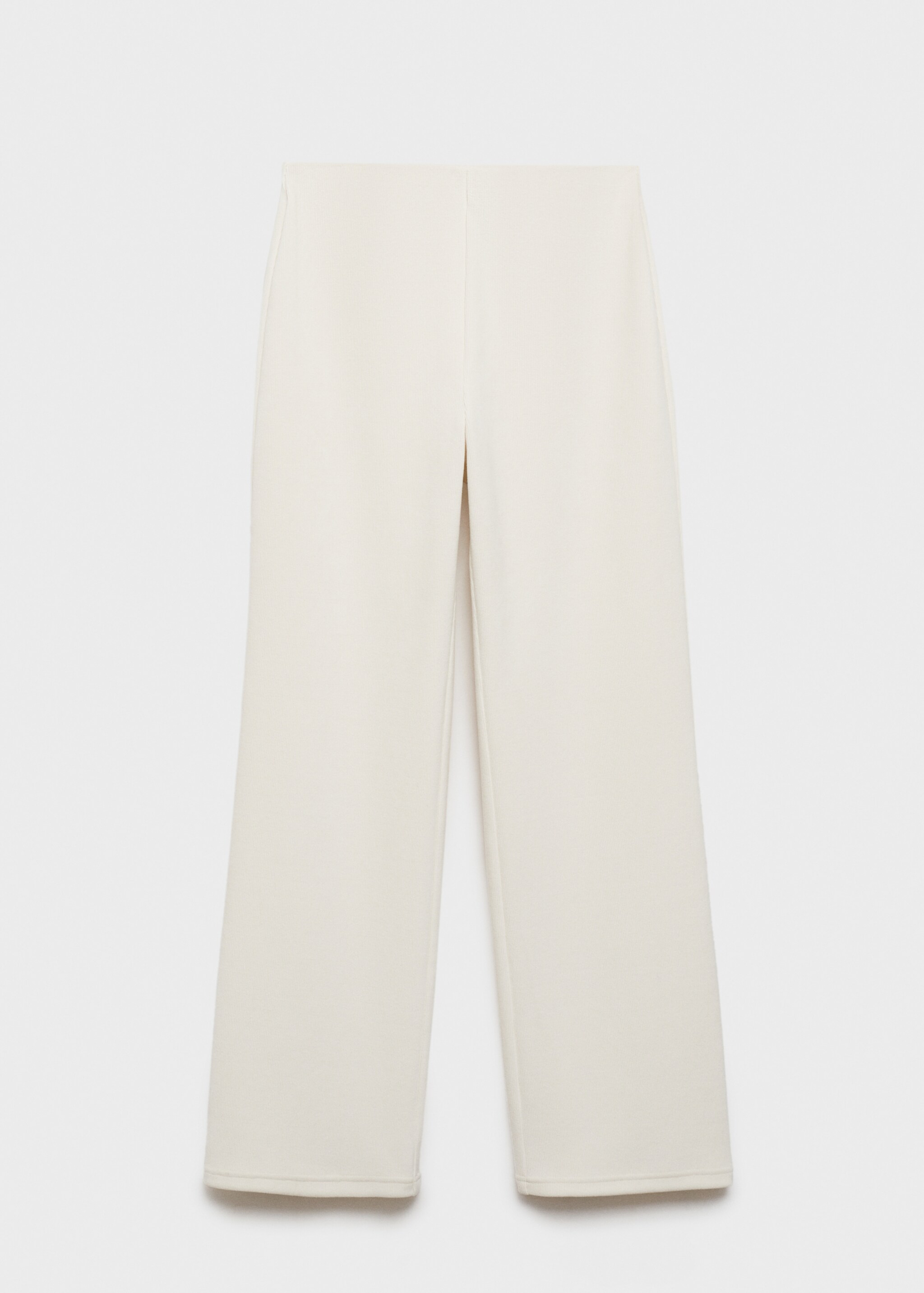 Wideleg pants with decorative seams - Women | MANGO USA