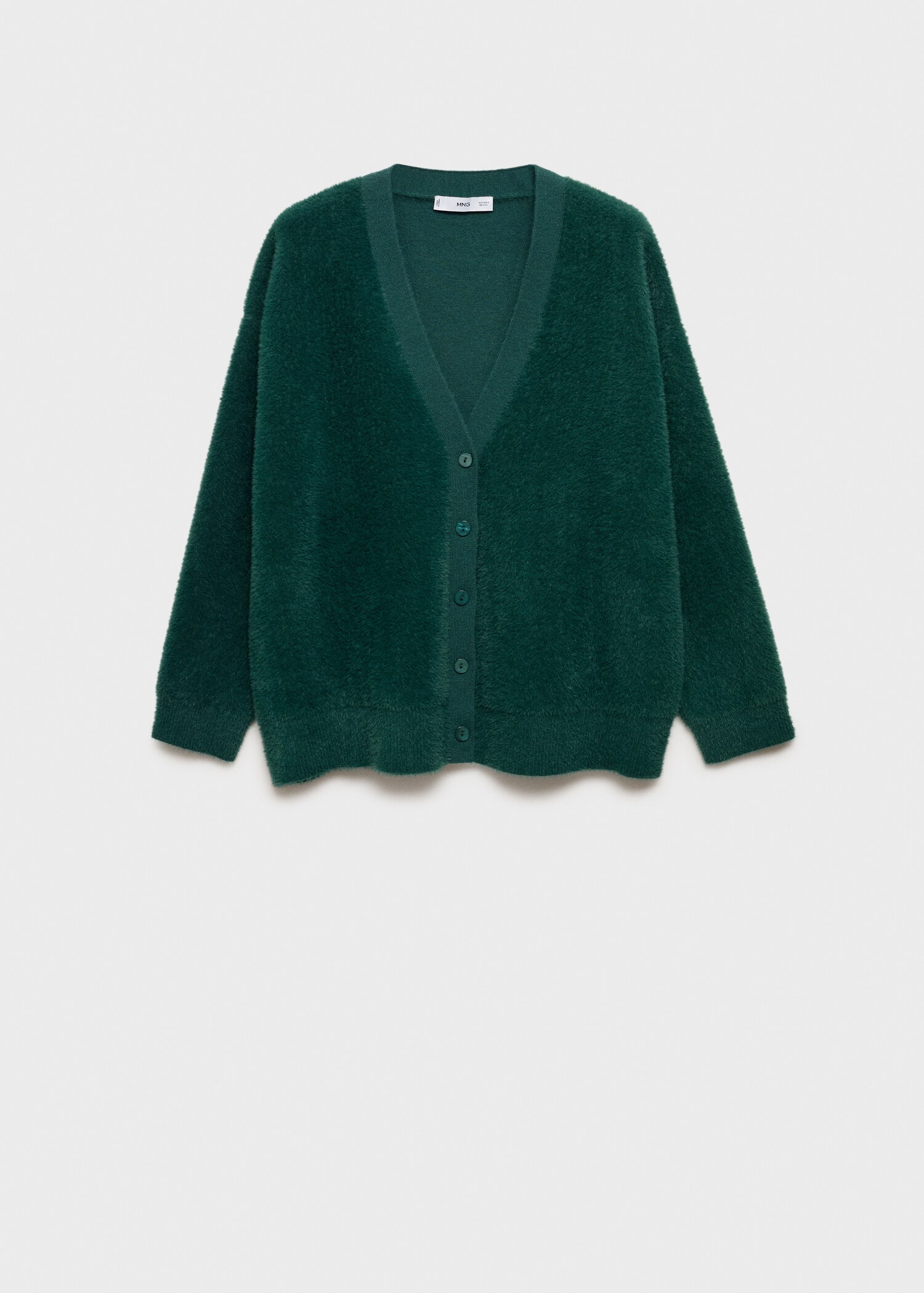 Cardigan maille imitation fourrure - Article sans modèle