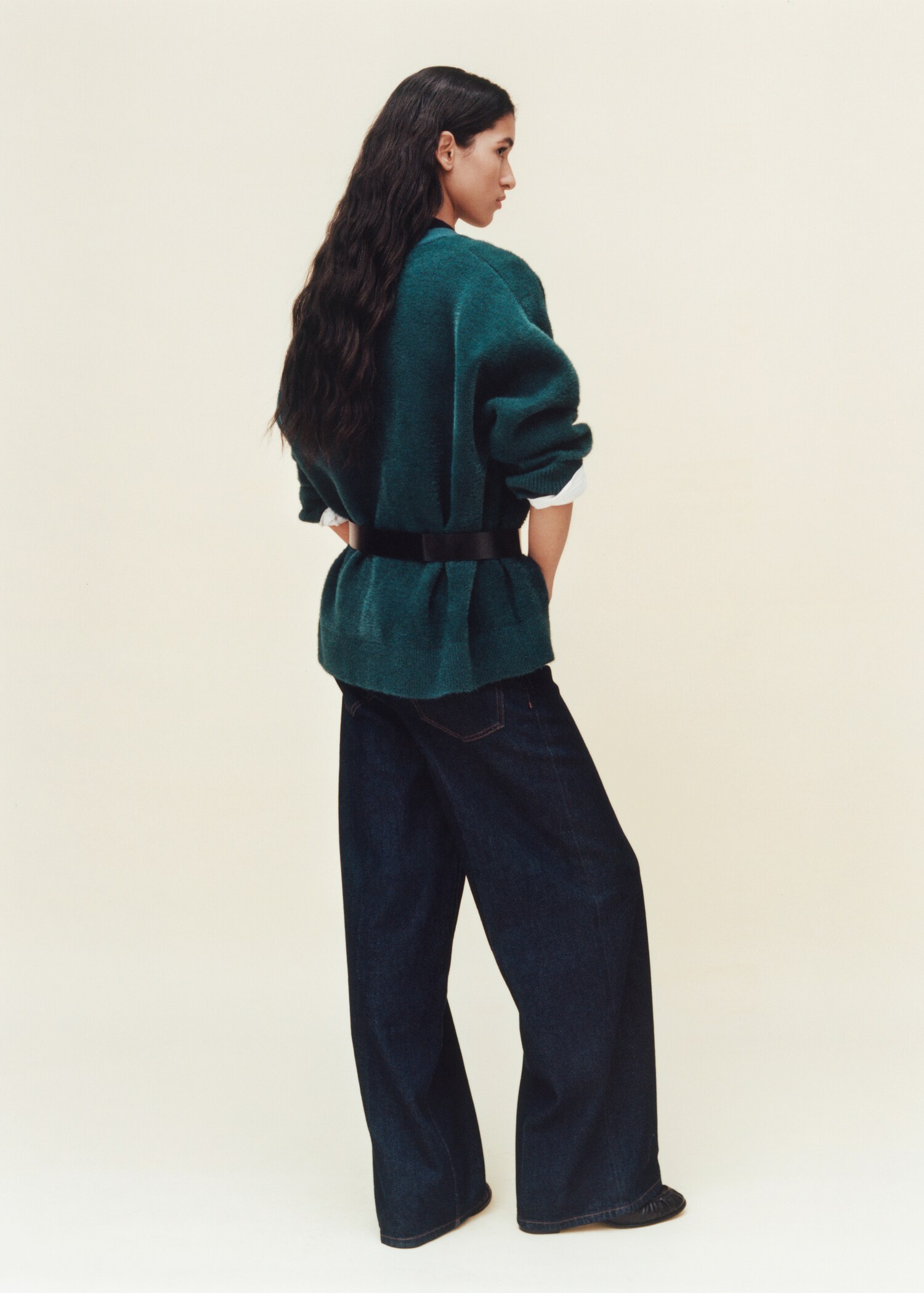 Cardigan maille imitation fourrure - Détail de l'article 7