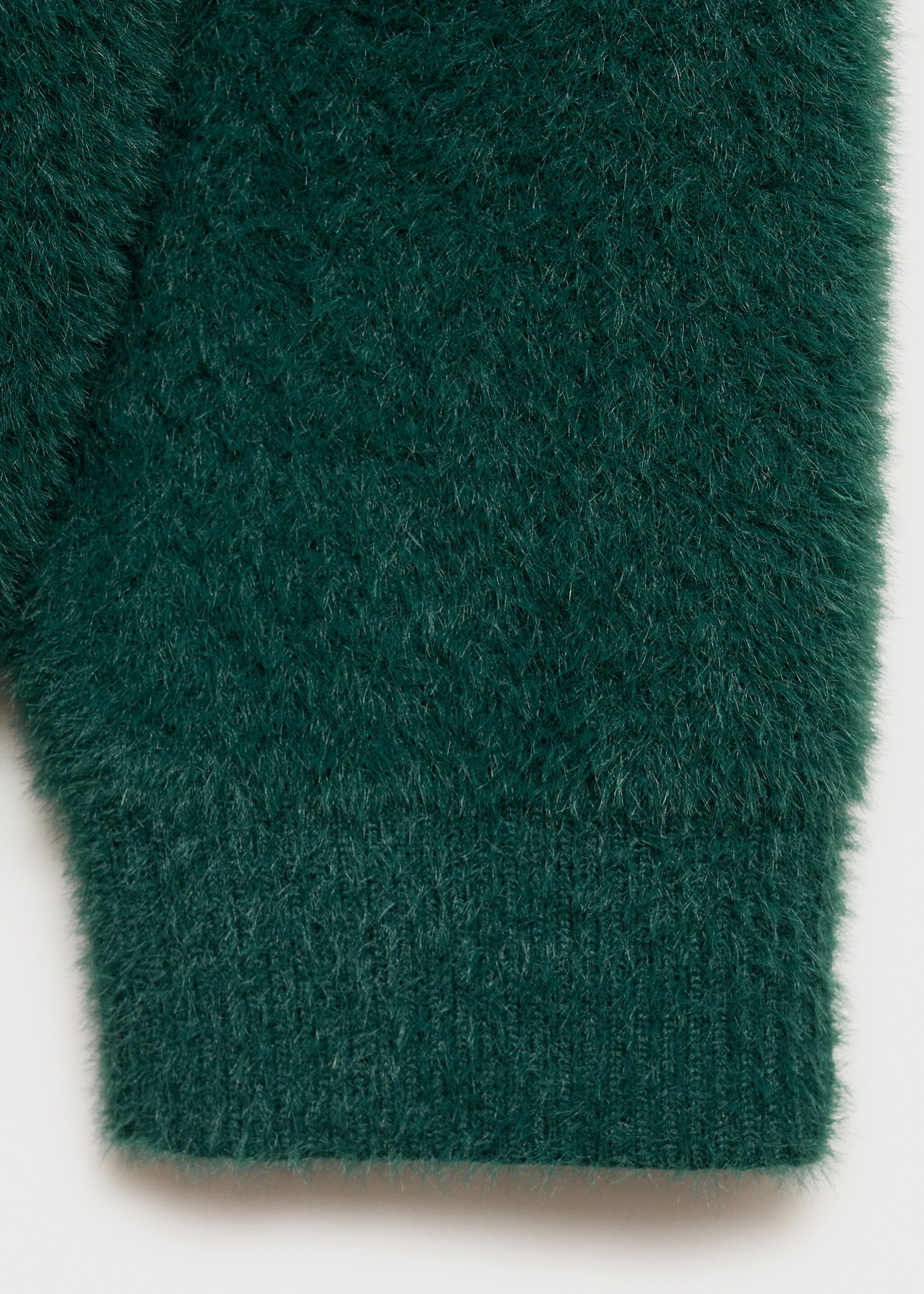 Cardigan de malha com efeito de pelo - Pormenor do artigo 8