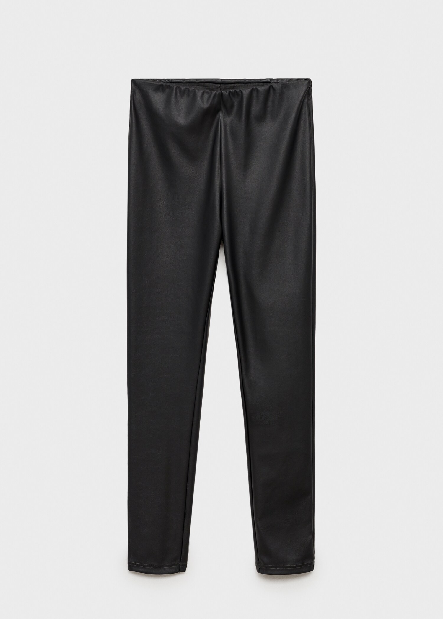 Leather-effect leggings - Article without model