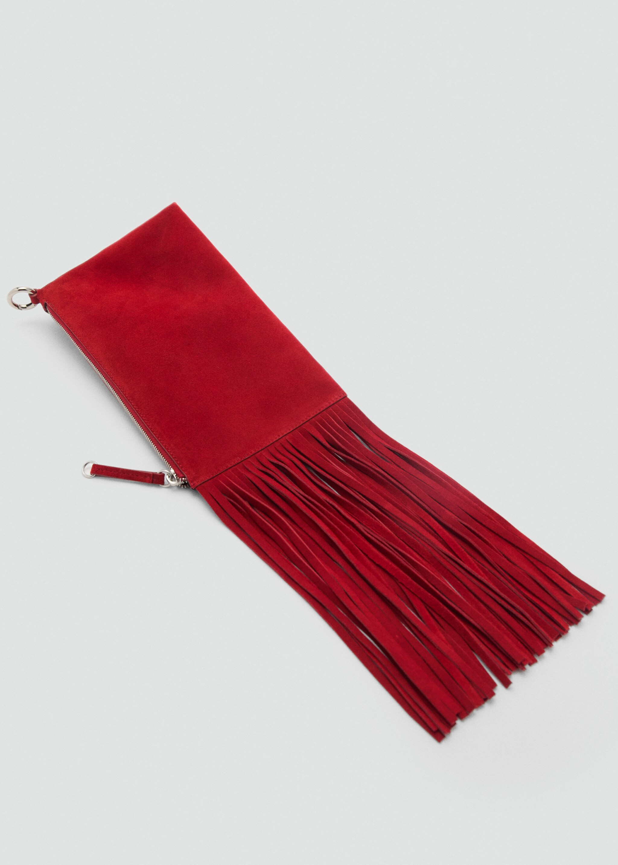 Leather handbag with fringes - Details of the article 3