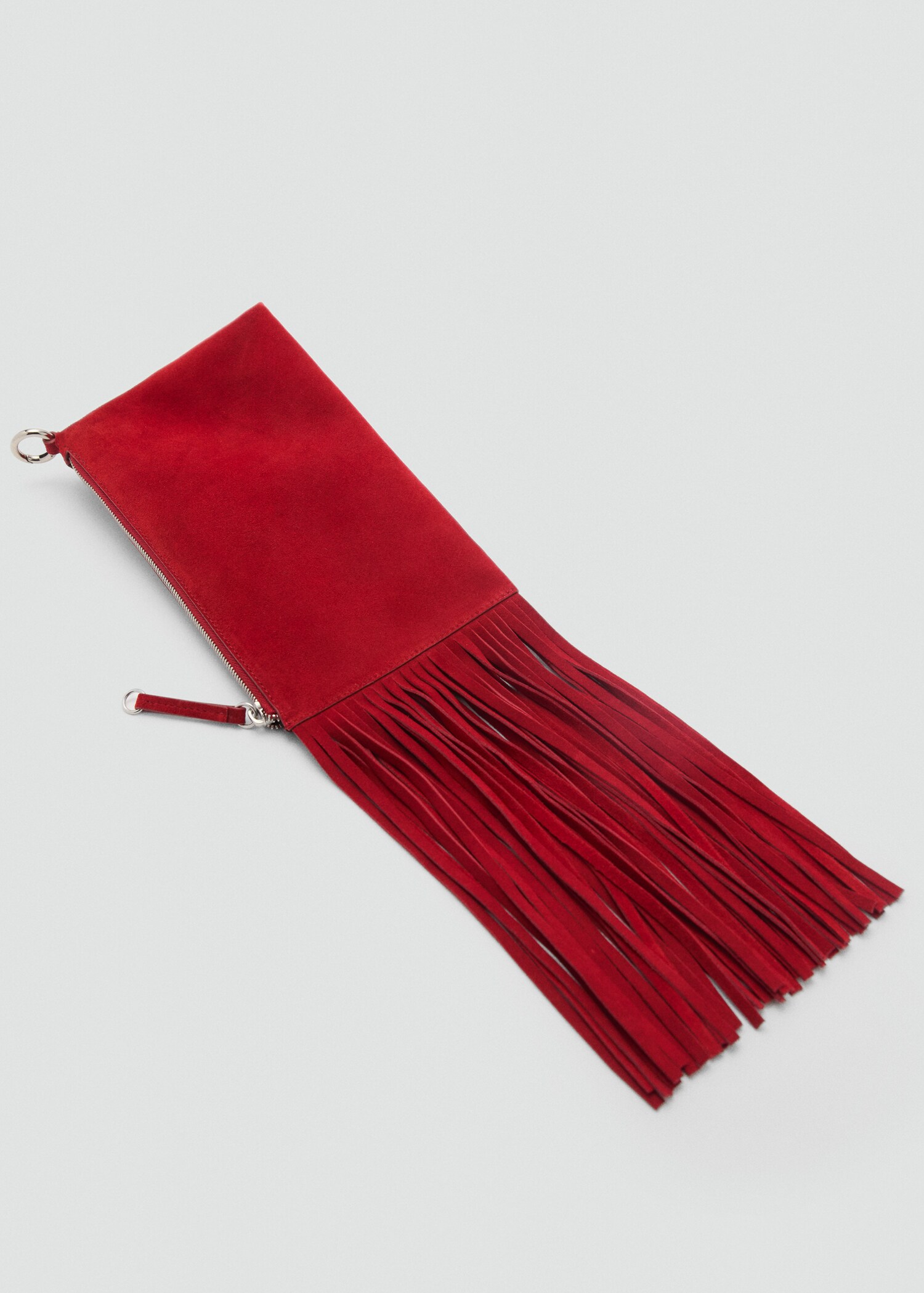 Leather handbag with fringes - Details of the article 3