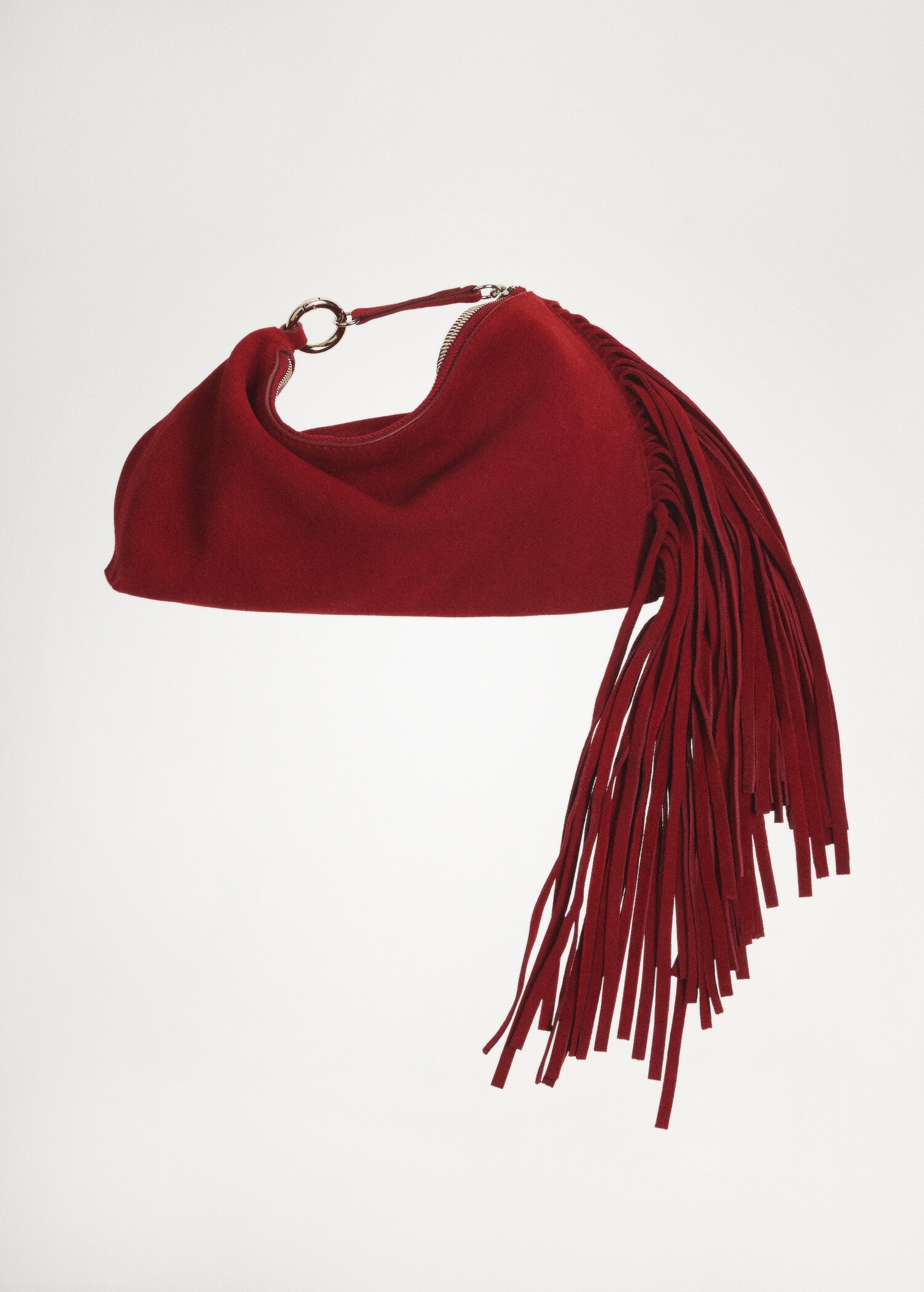Leather handbag with fringes - Details of the article 6