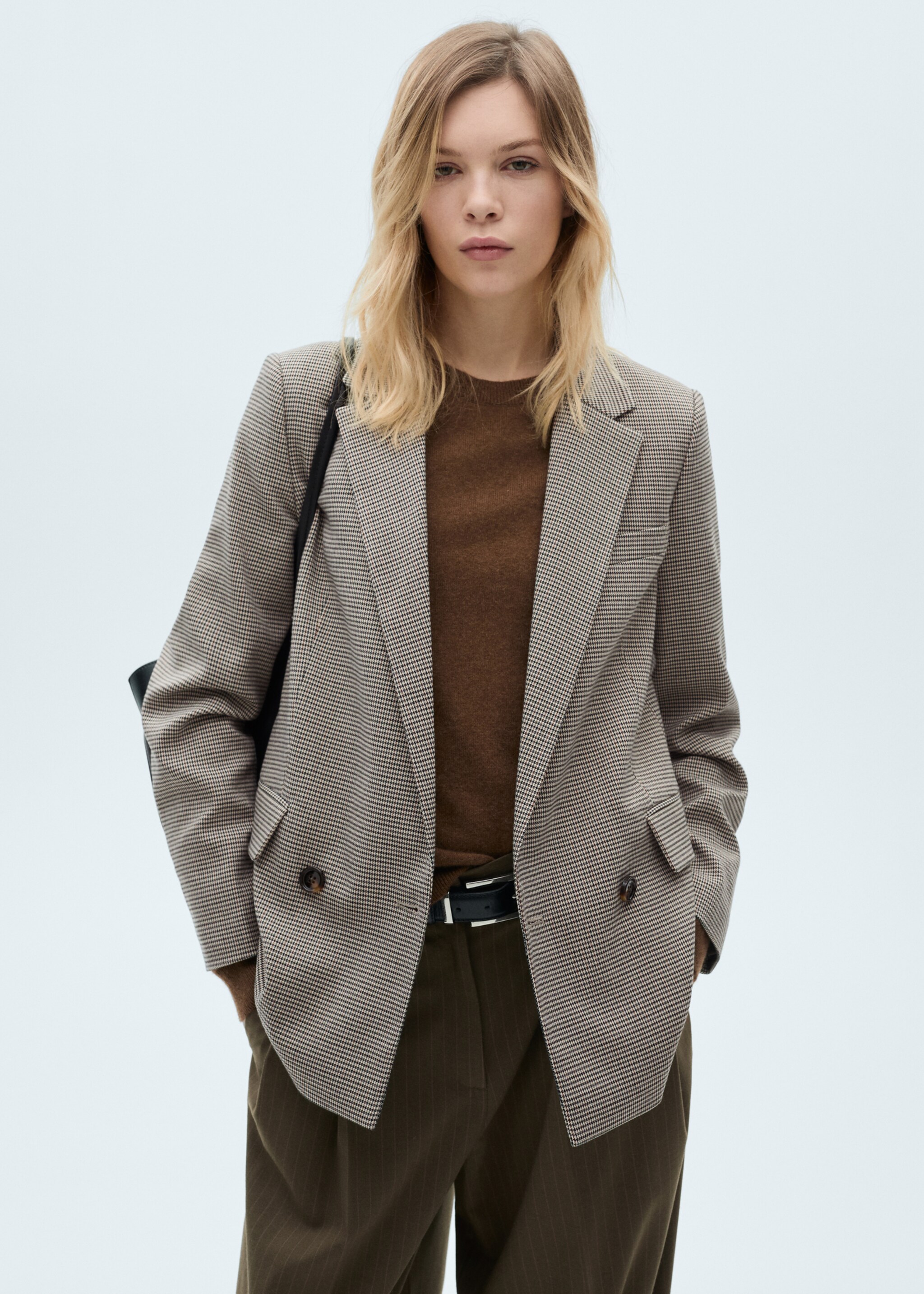 Double-breasted jacket - Medium plane