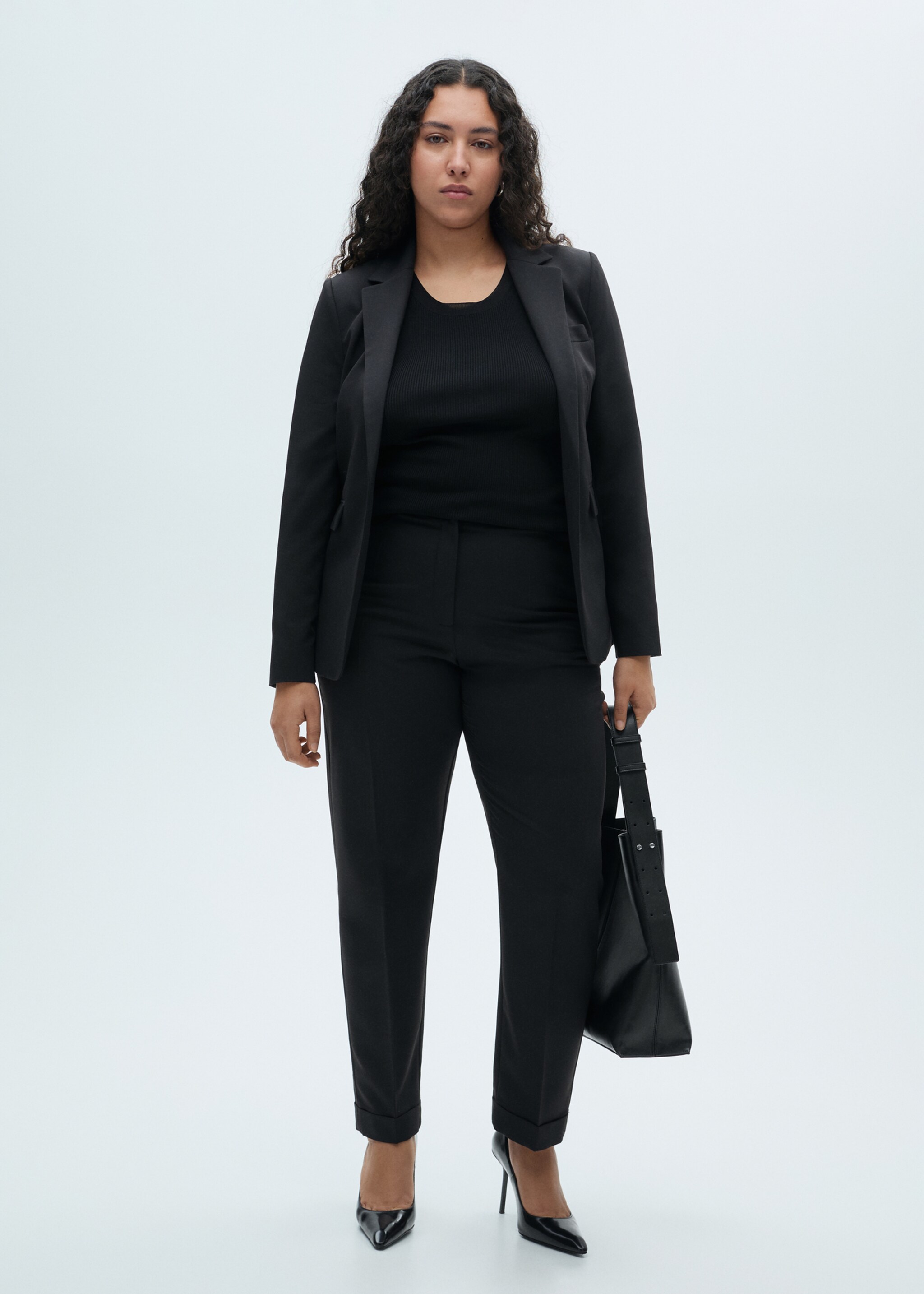 Straight suit trousers - Details of the article 3