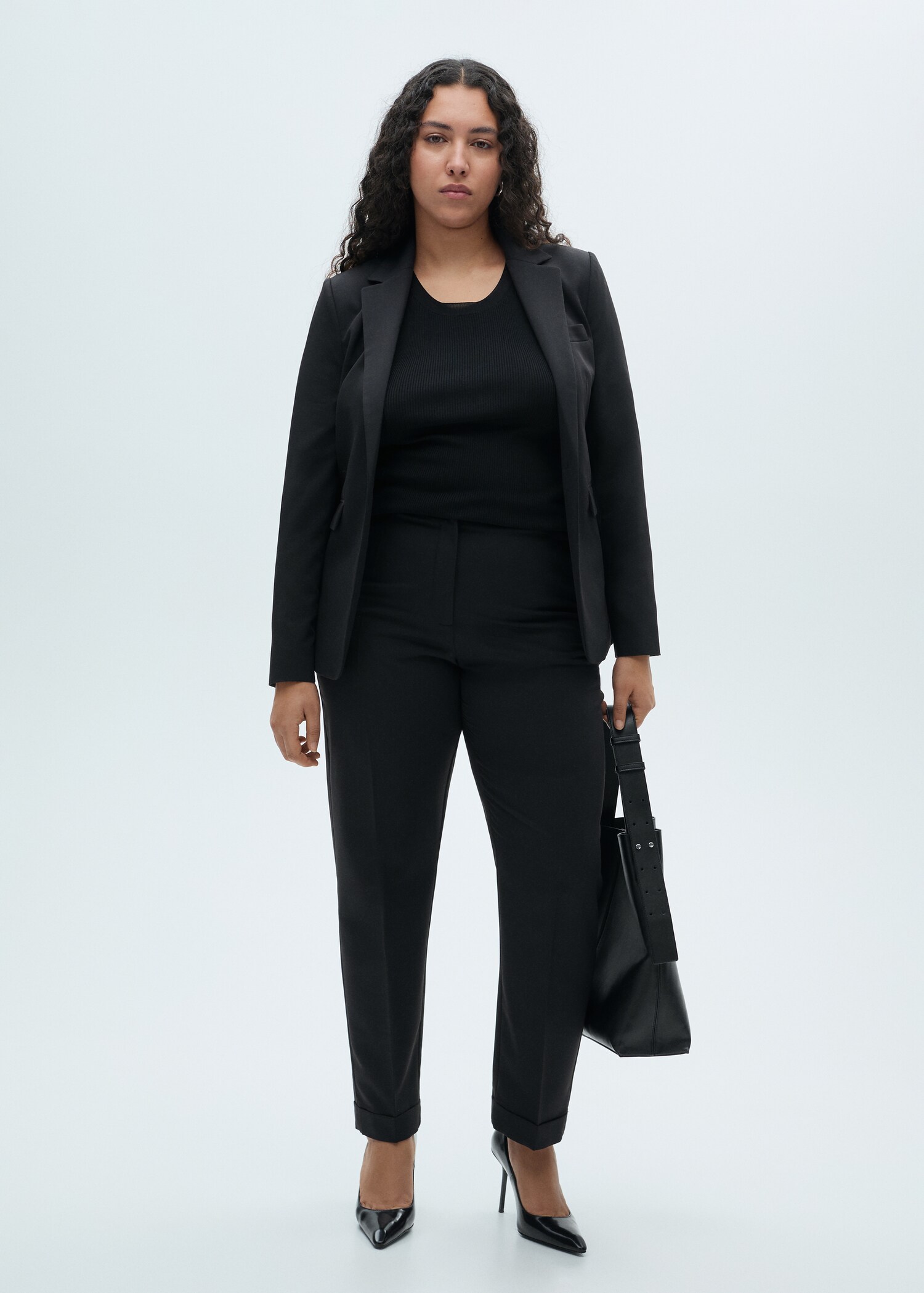 Straight suit trousers - Details of the article 3