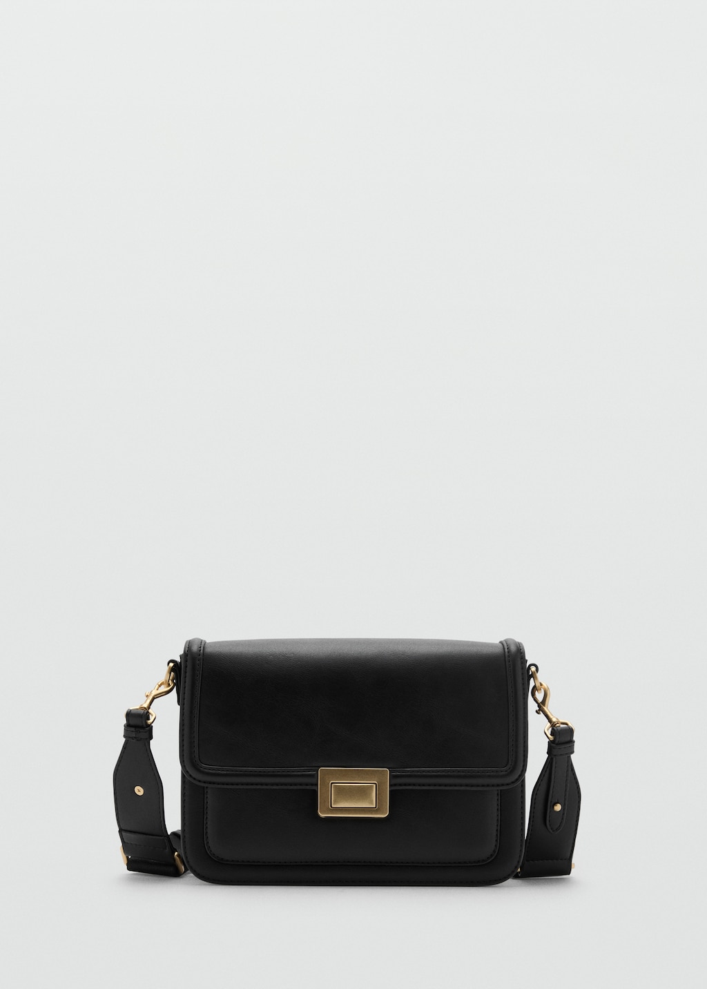 Shoulder bag with metal closure - Women | MANGO USA Shoulder bag with metal closure - Women | MANGO USA