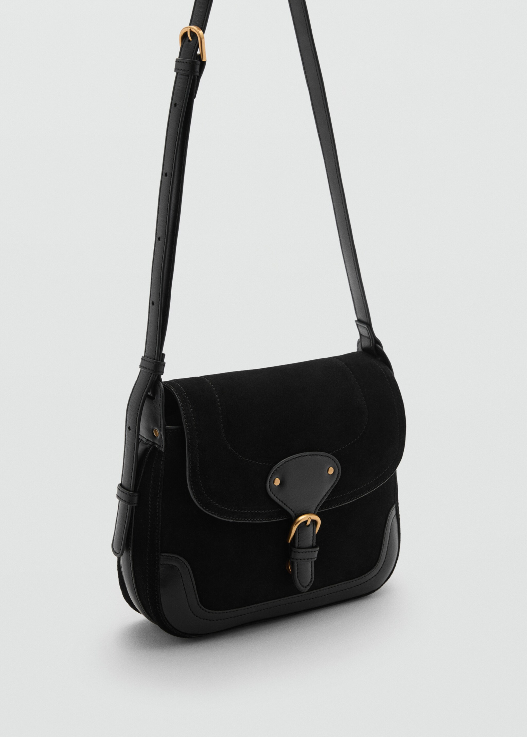Bolso piel hebilla - Plano medio