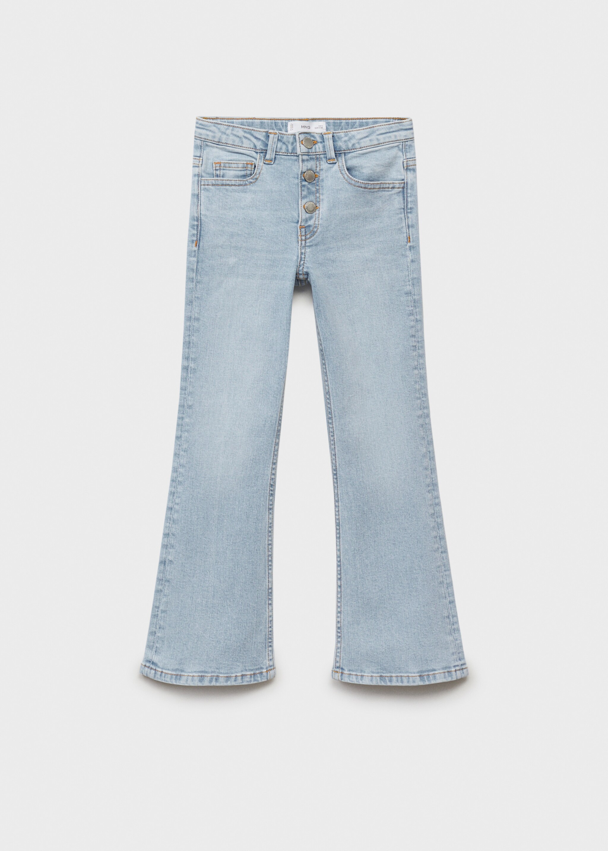 Buttons flare jeans - Article without model