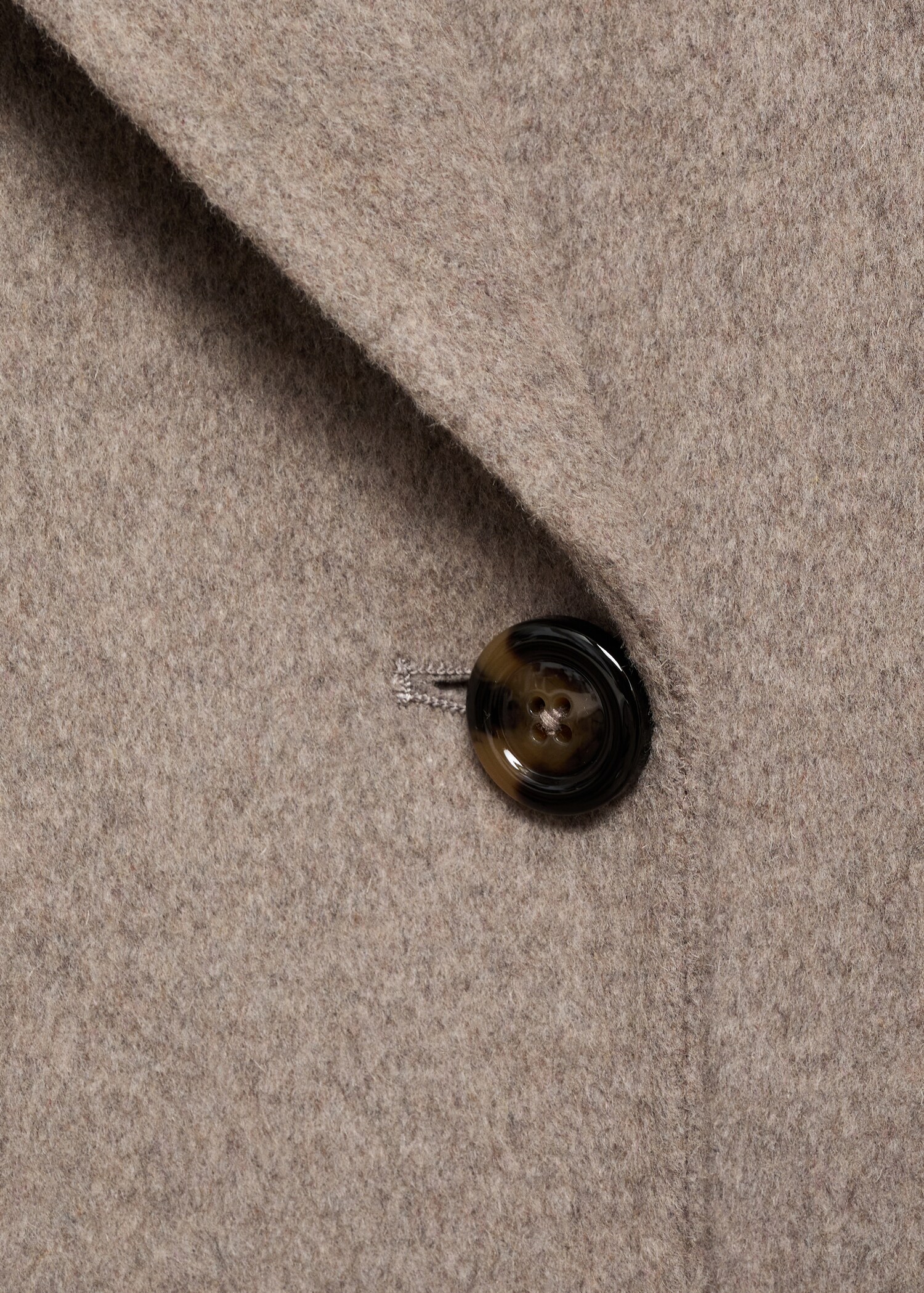 Oversize handmade long coat - Details of the article 8