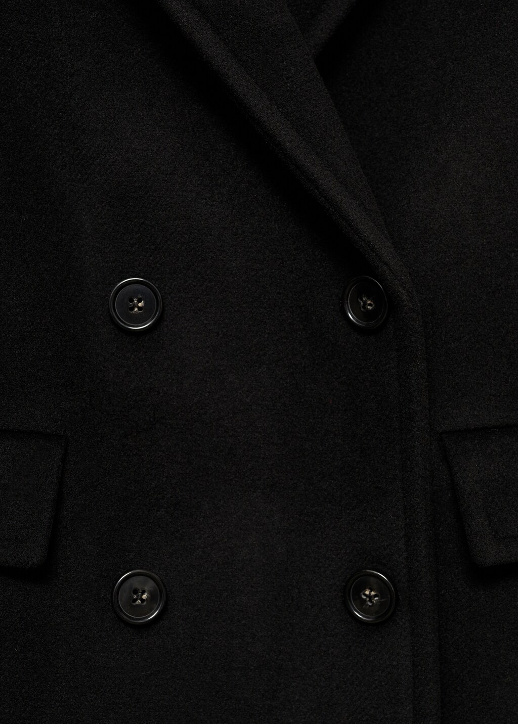 Double-breasted midi wool coat - Women | MANGO USA Double-breasted midi wool coat - Women | MANGO USA