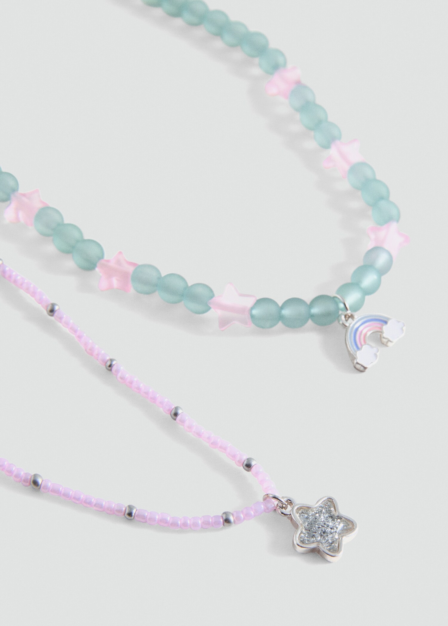 Set de 2 coliere combinate - Plan mediu