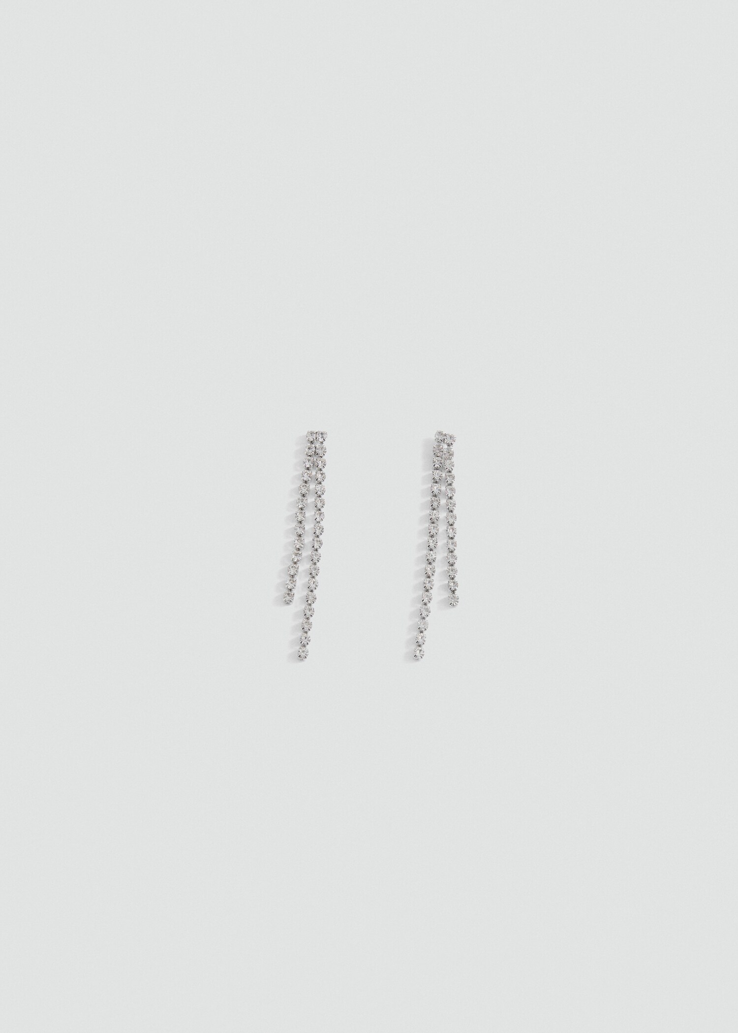 Boucles d'oreilles pendantes cristaux - Article sans modèle