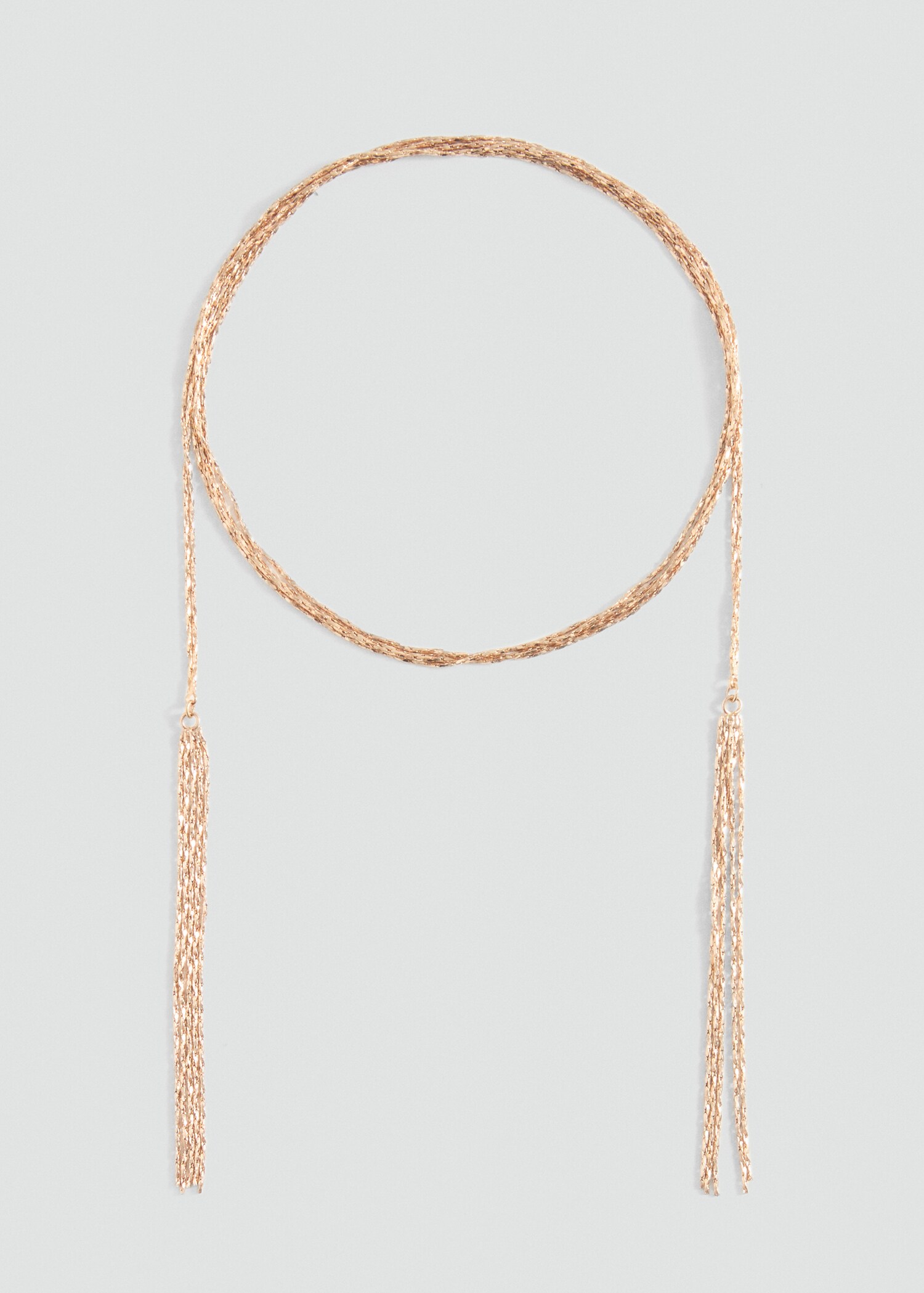 Collar fino cascada - Artículo sin modelo