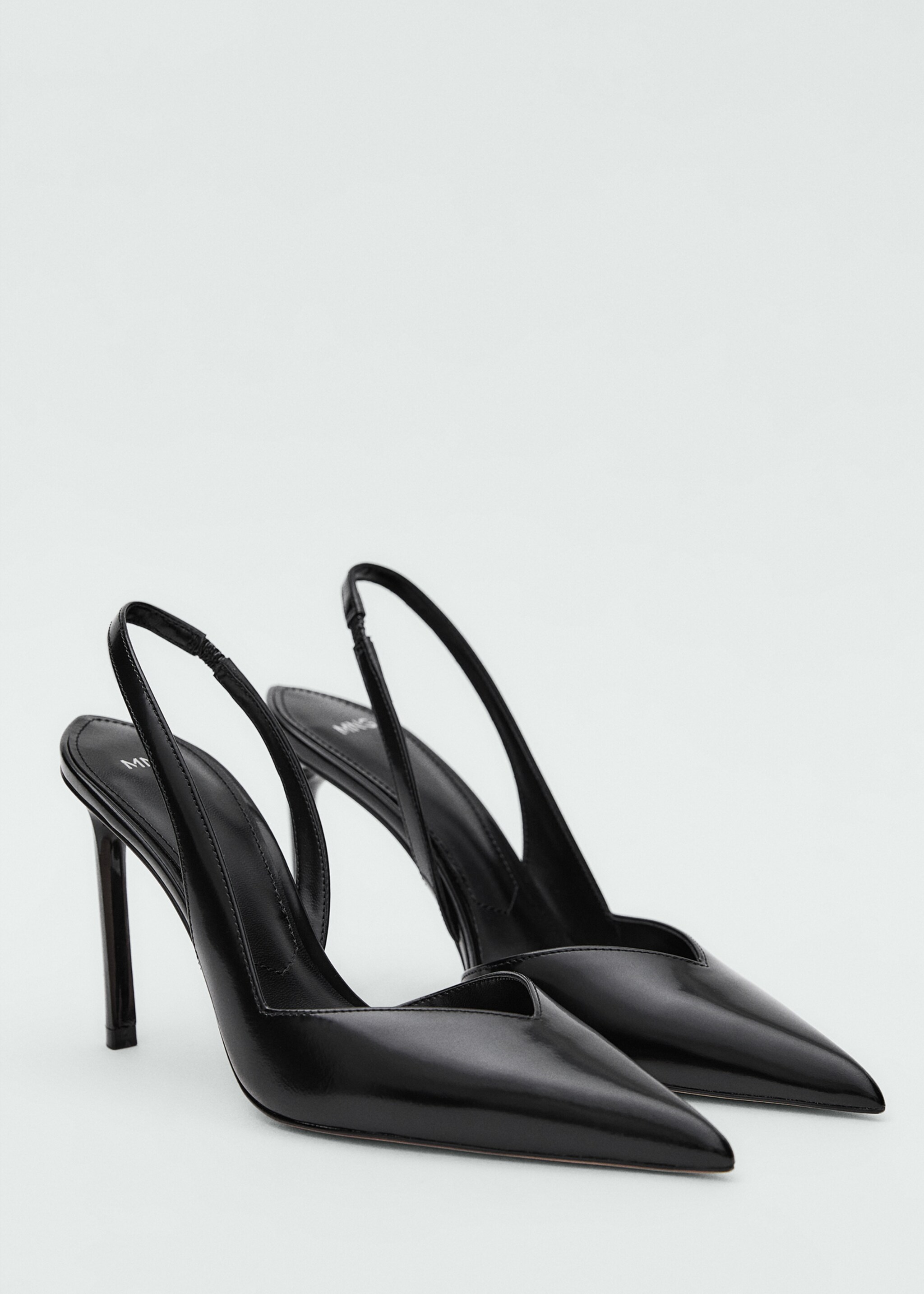 Heel leather shoes - Medium plane
