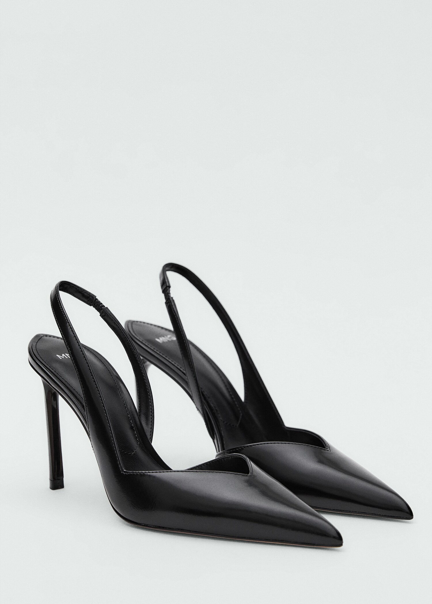 Leren schoenen met hakken - Middenvlak
