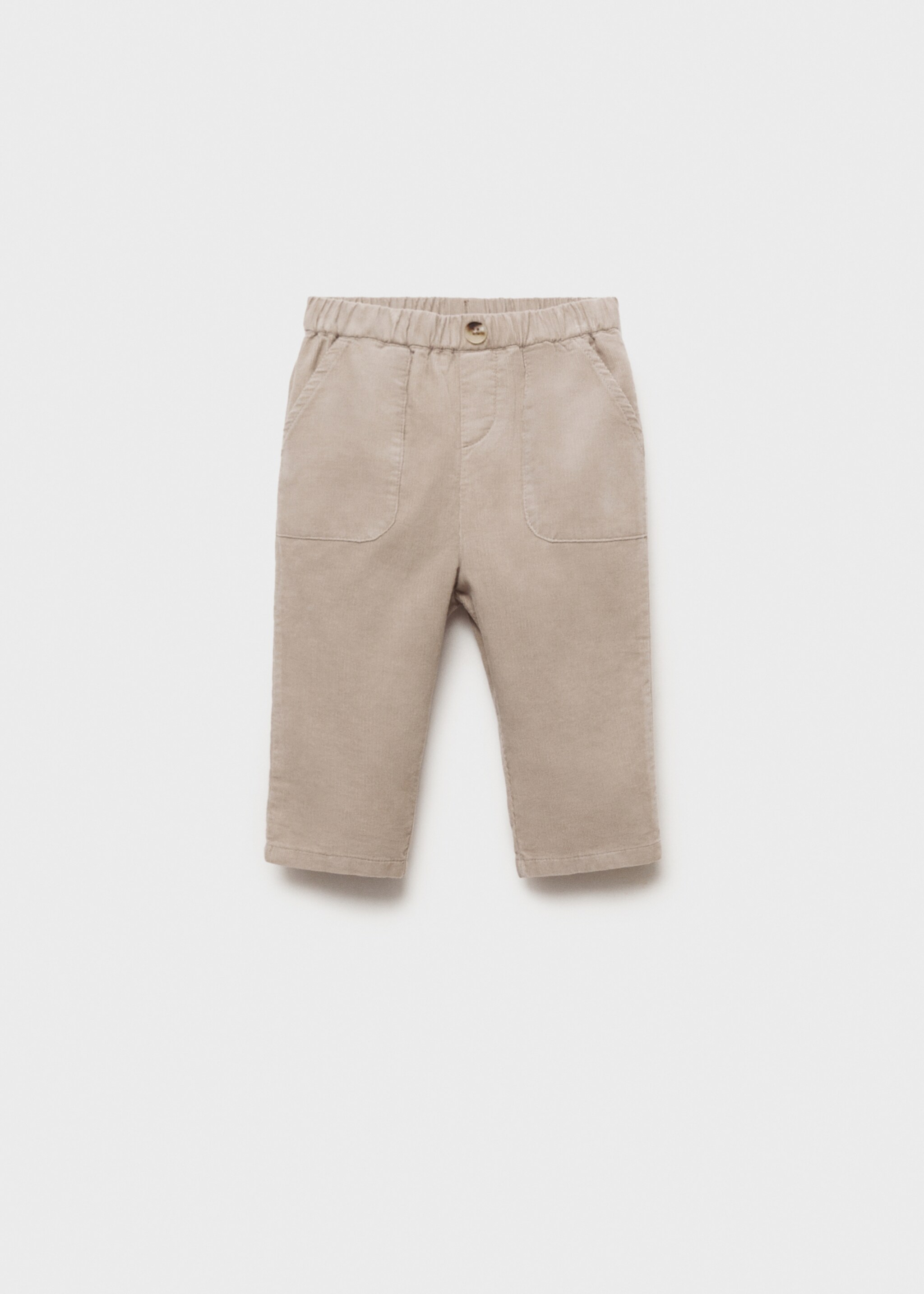 Cotton corduroy trousers - Article without model