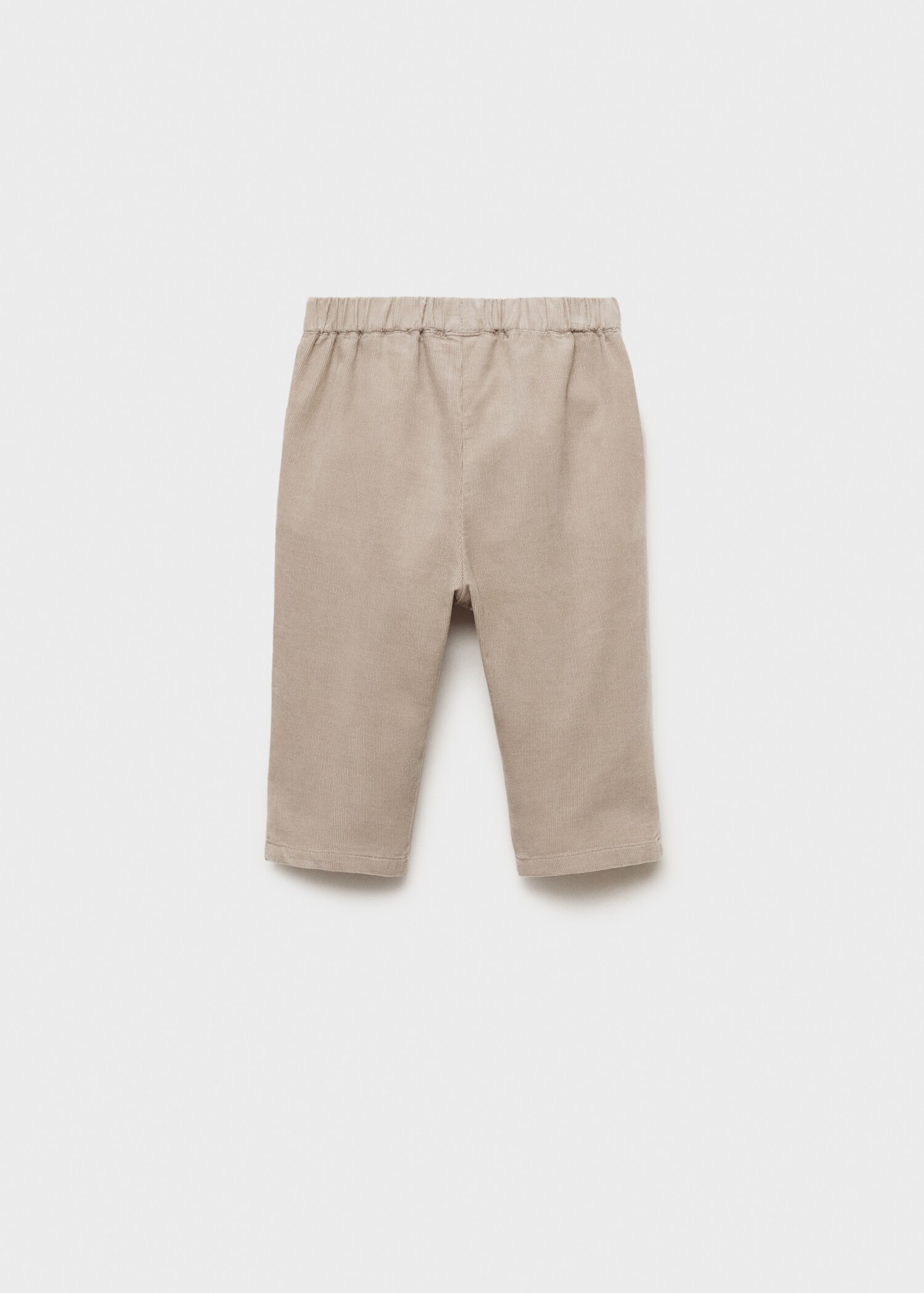 Pantalon coton velours côtelé - Verso de l’article