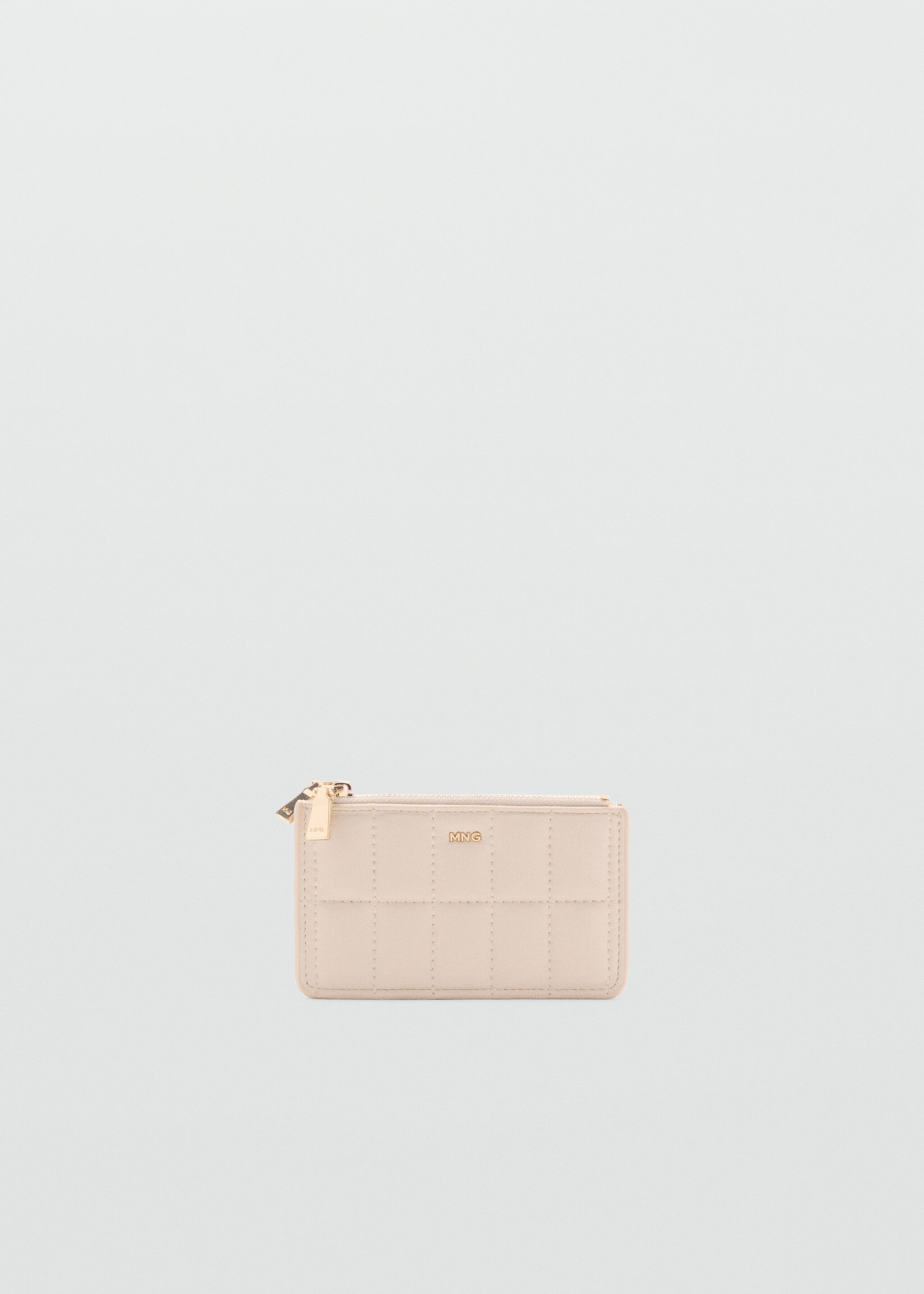 Quilted purse with double pocket - Article without model