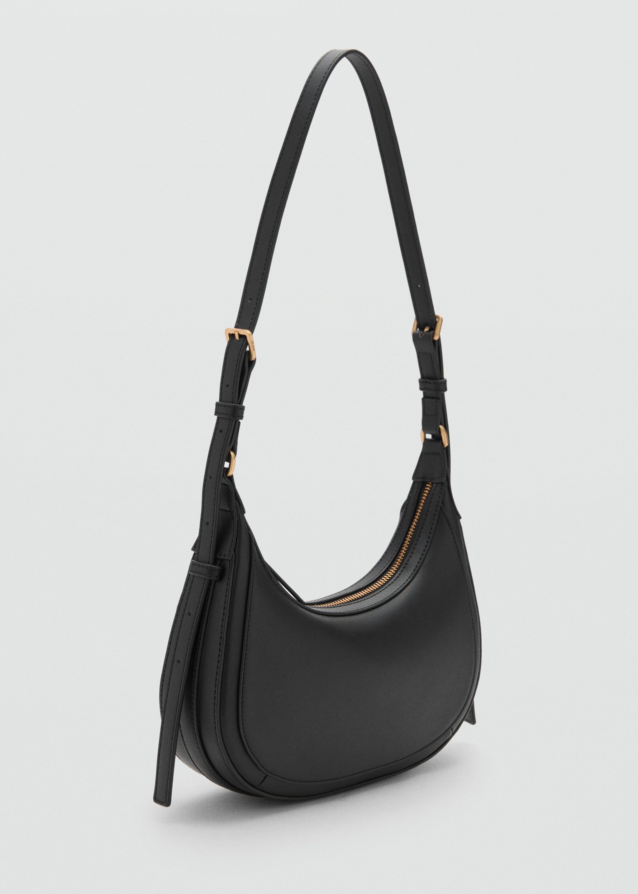 Oval shoulder bag - Medium plane