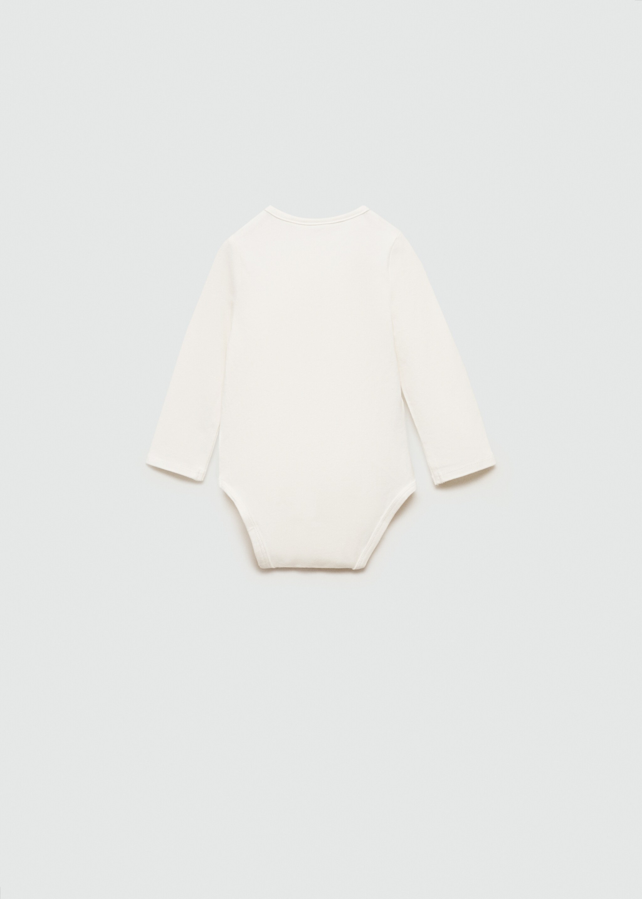 Body coton boutons - Verso de l’article