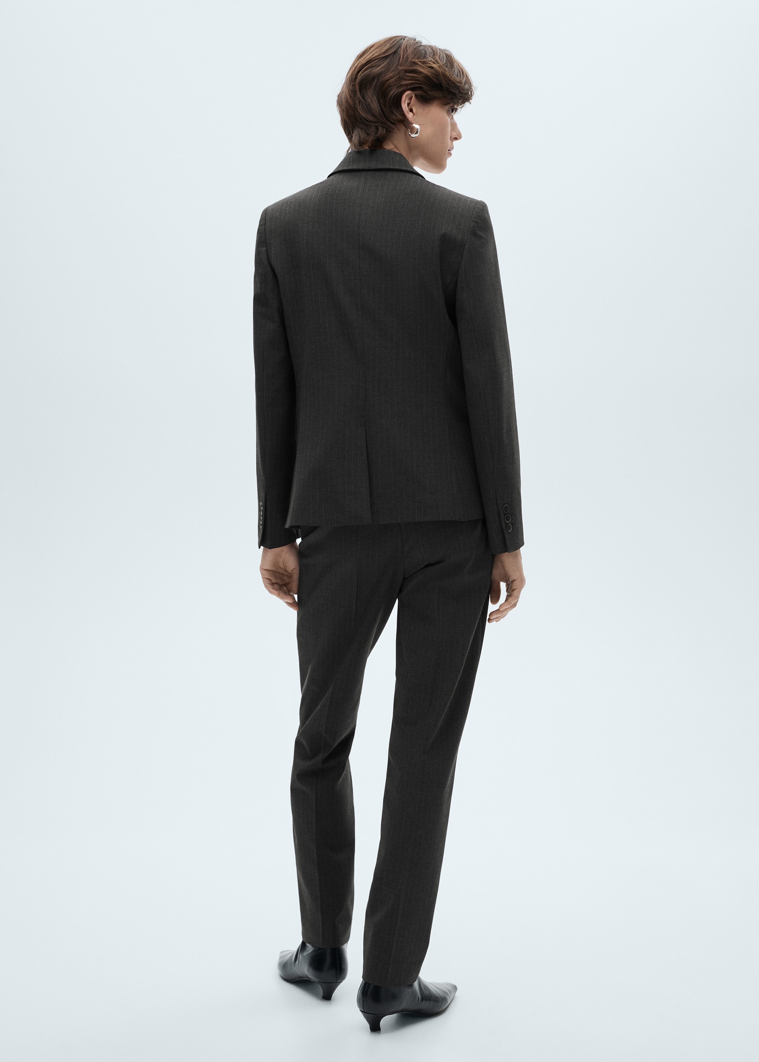 Pinstripe suit trousers - Reverse of the article