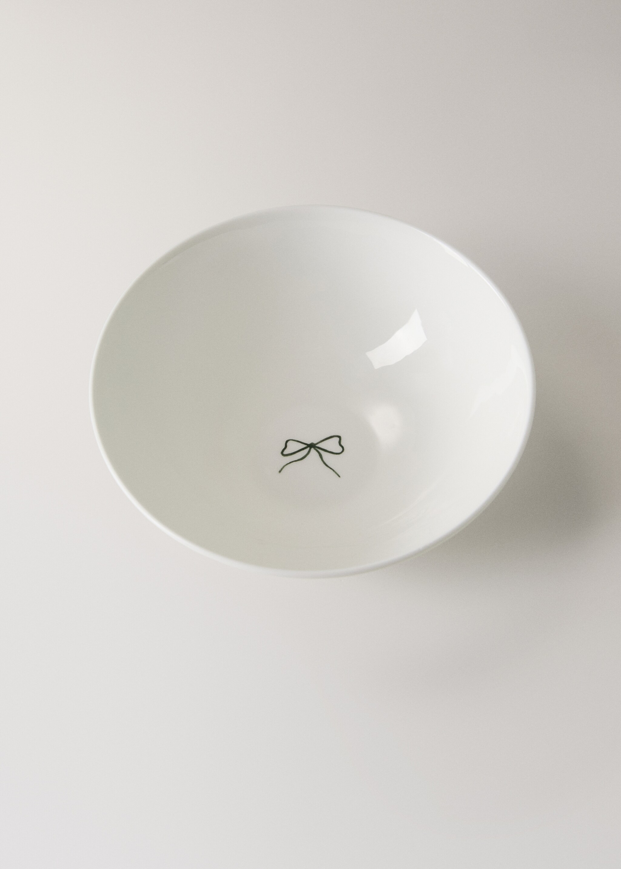 Μπολ από λευκή πορσελάνη - Λεπτομέρεια του προϊόντος 1, Υπόλευκο. Ref: 87050459-00.