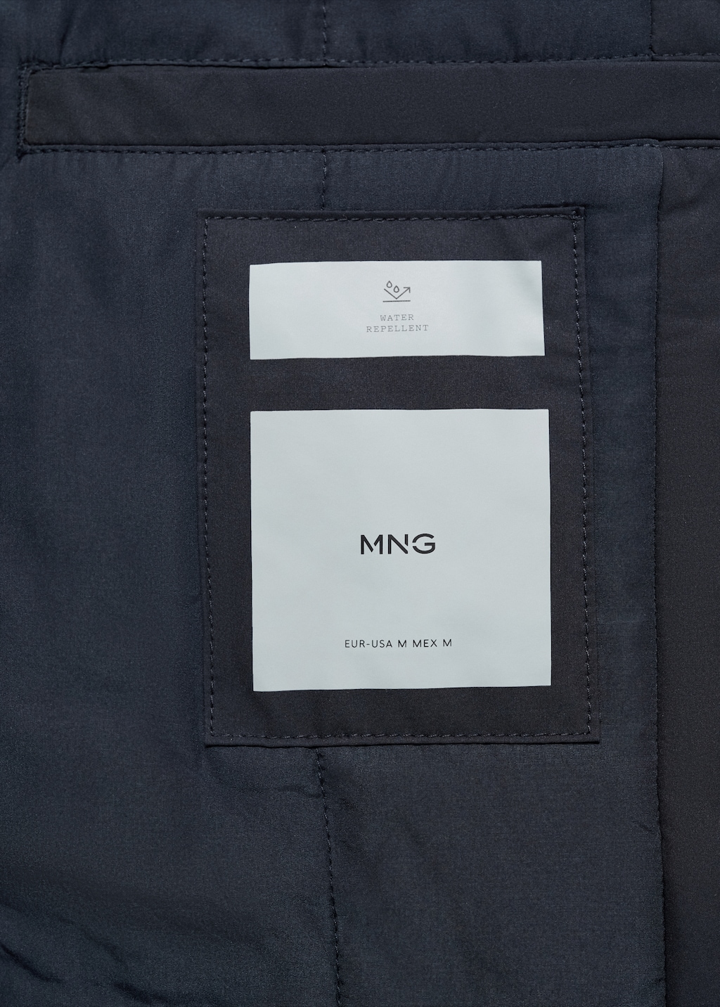 Quilted water-repellent trench coat - Men | MANGO USA