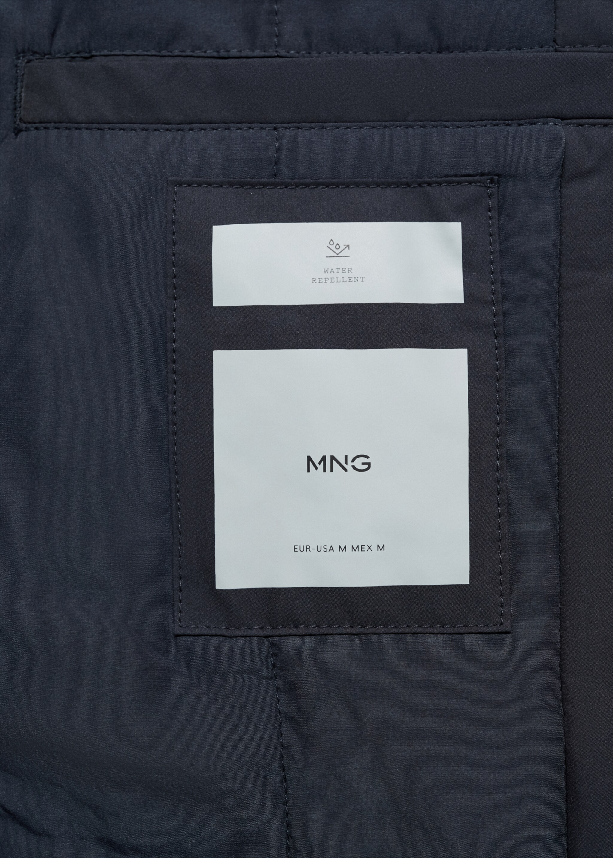 Gabardina acolchada water repellent - Detalle del artículo 0