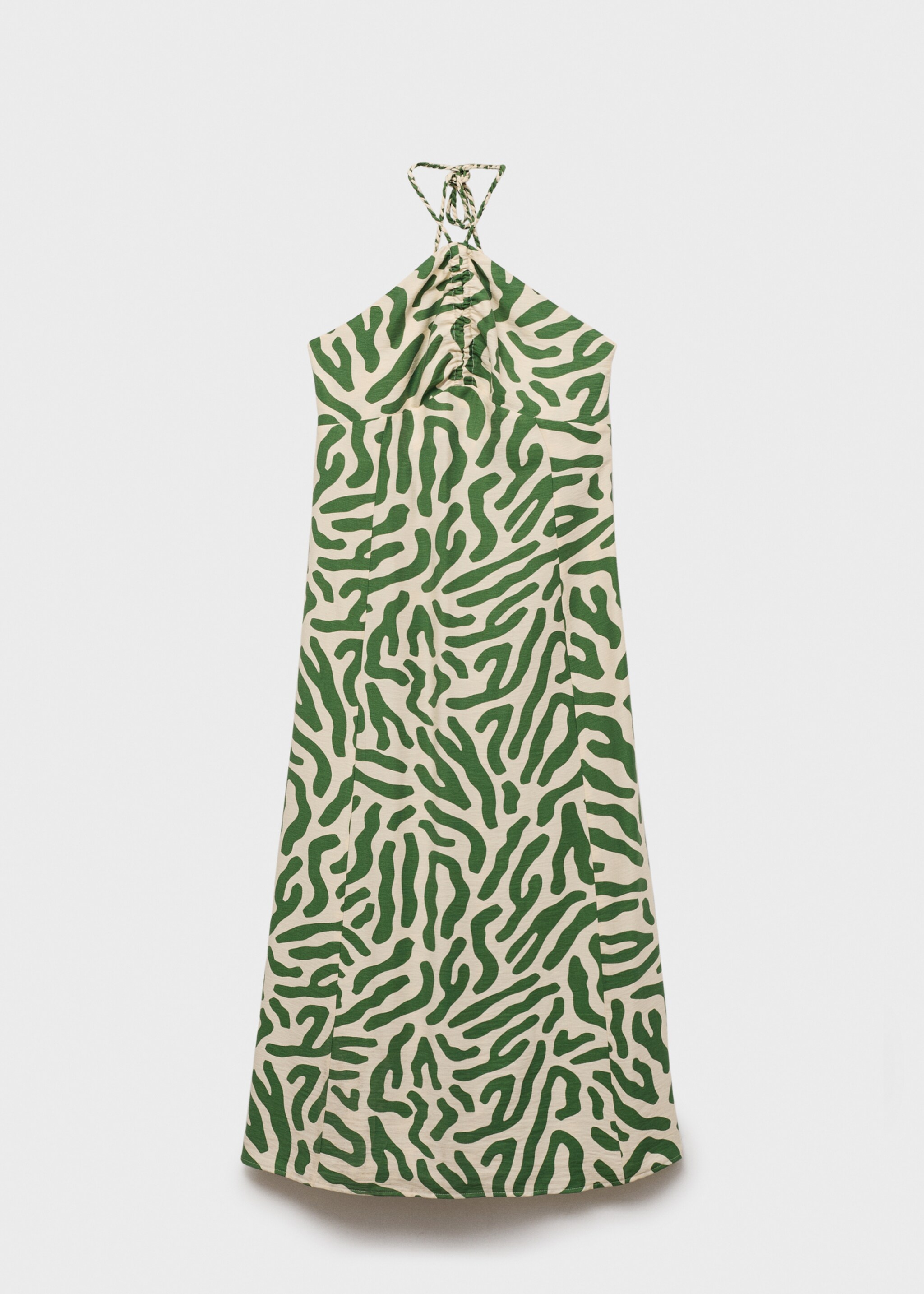 Frill cotton dress - Article without model