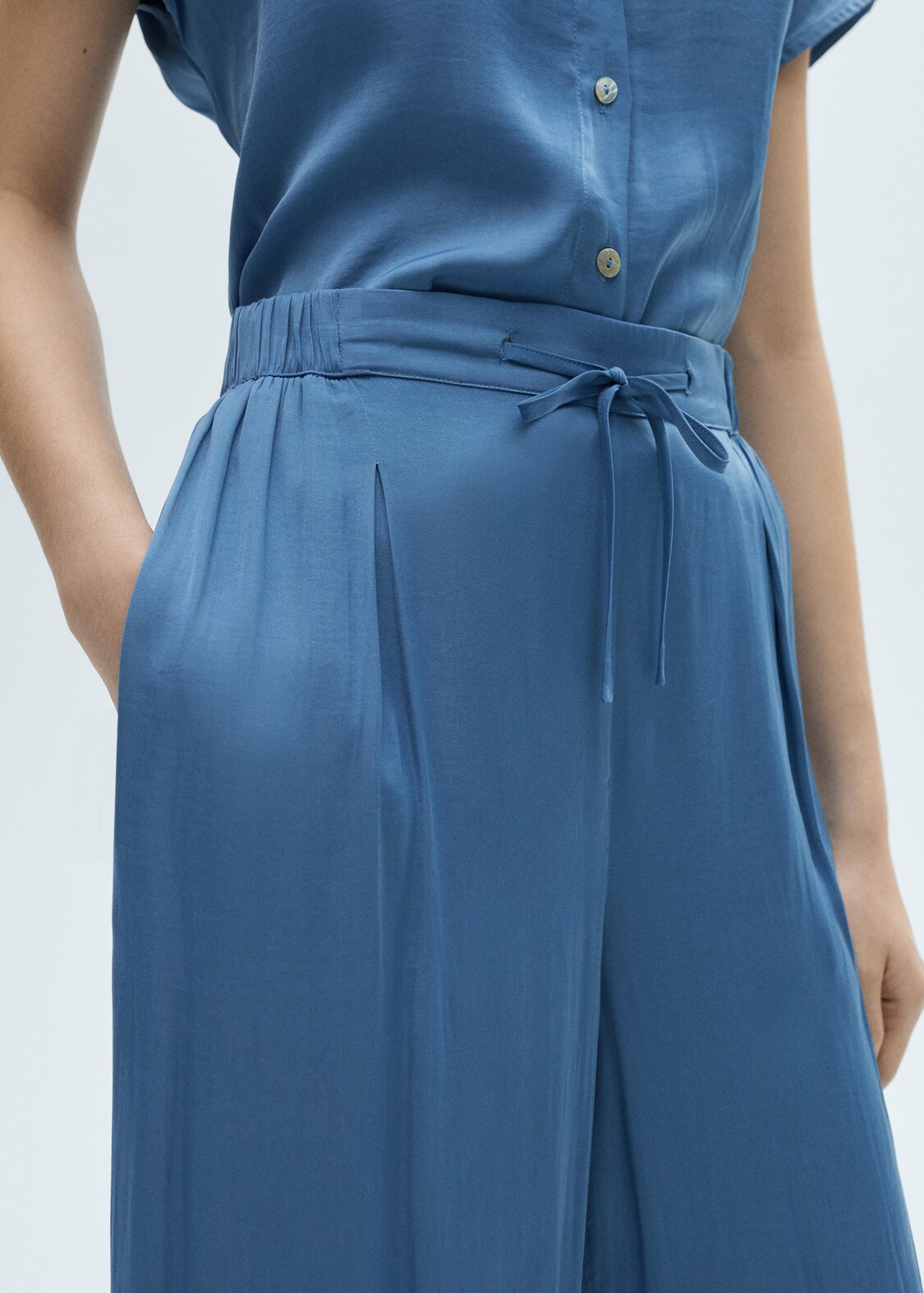 mango pantalon palazzo