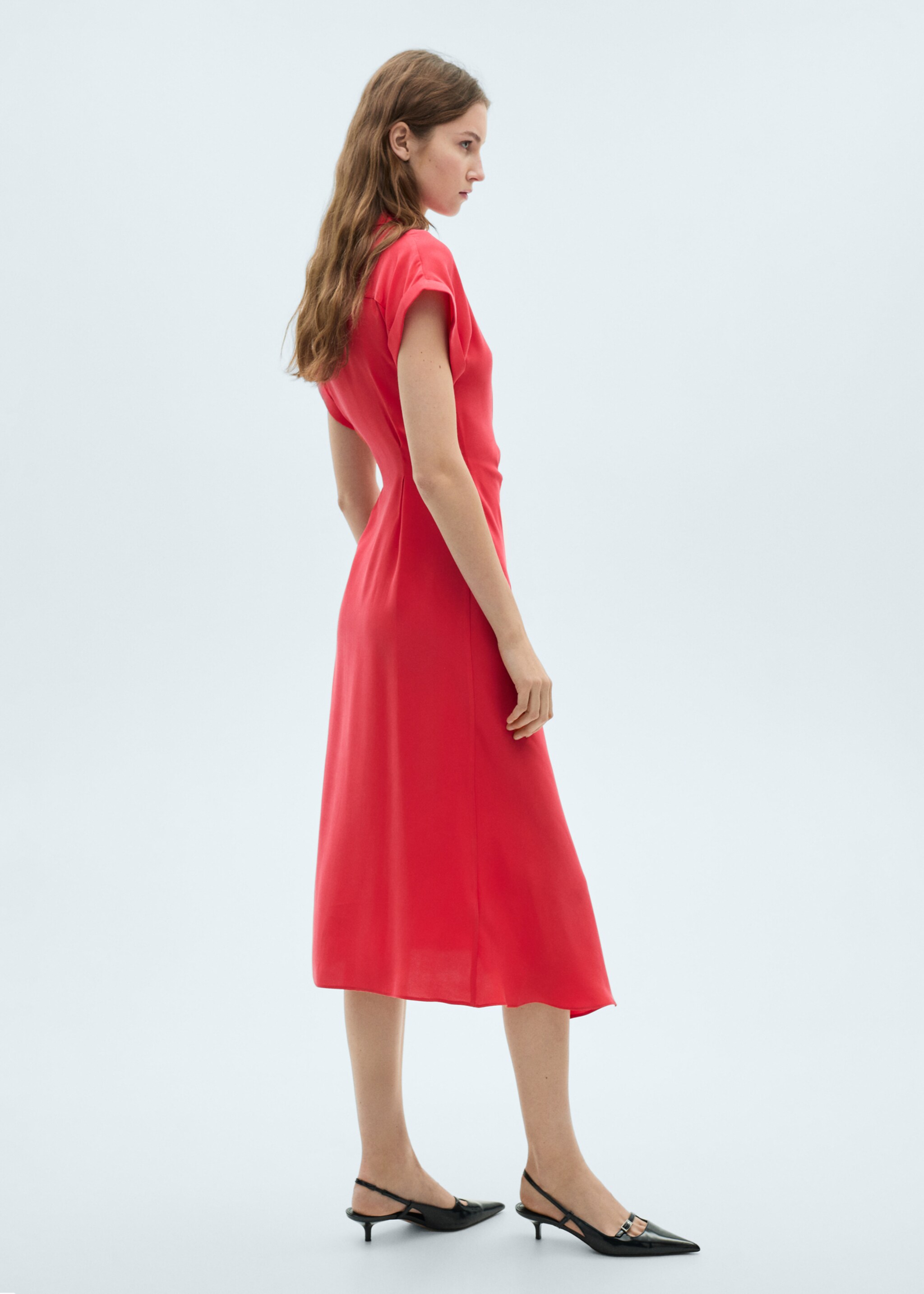 Hemdkleid in Wickel-Optik - Rückseite des Artikels