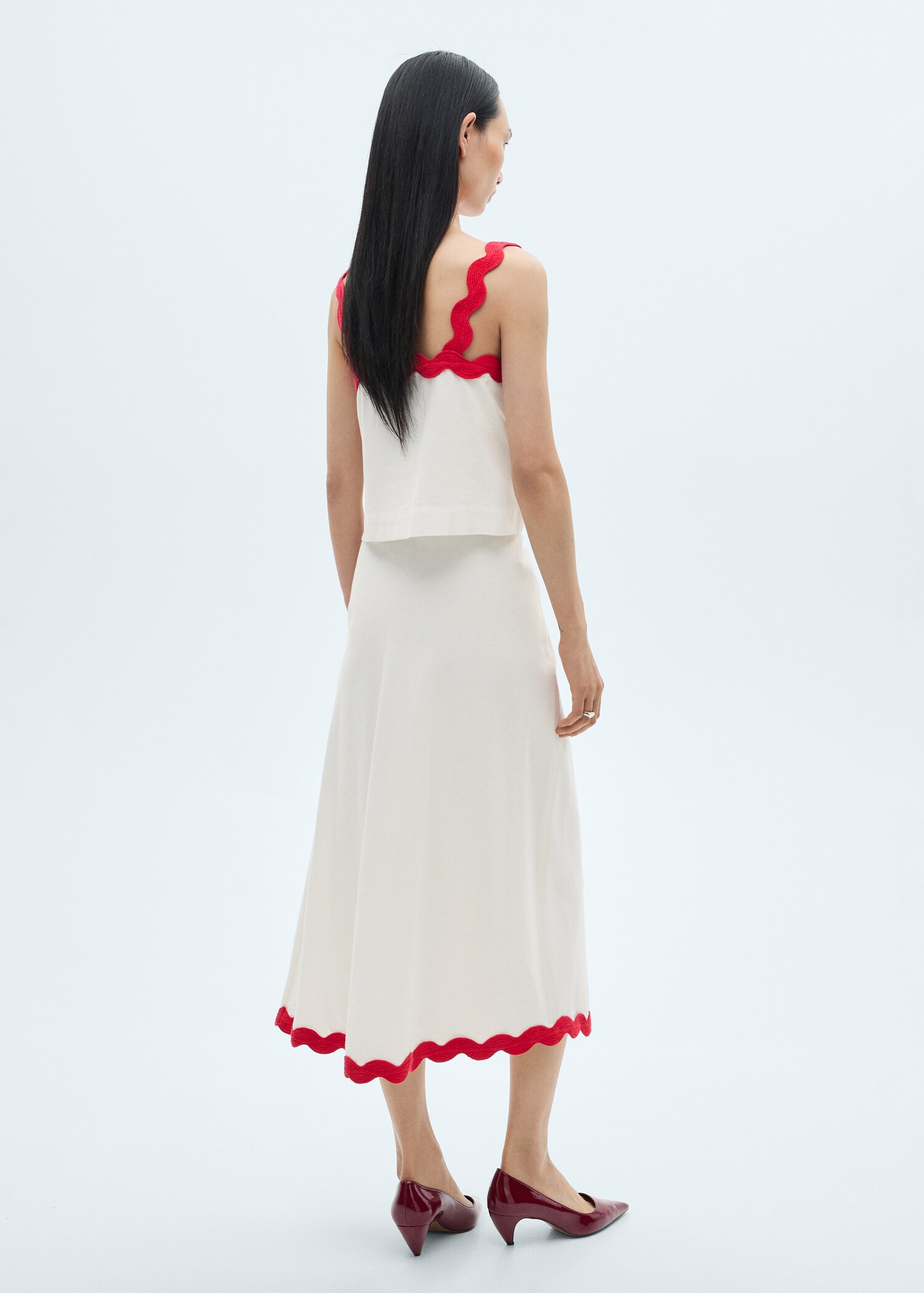 Contrast spaghetti strap top - Reverse of the article