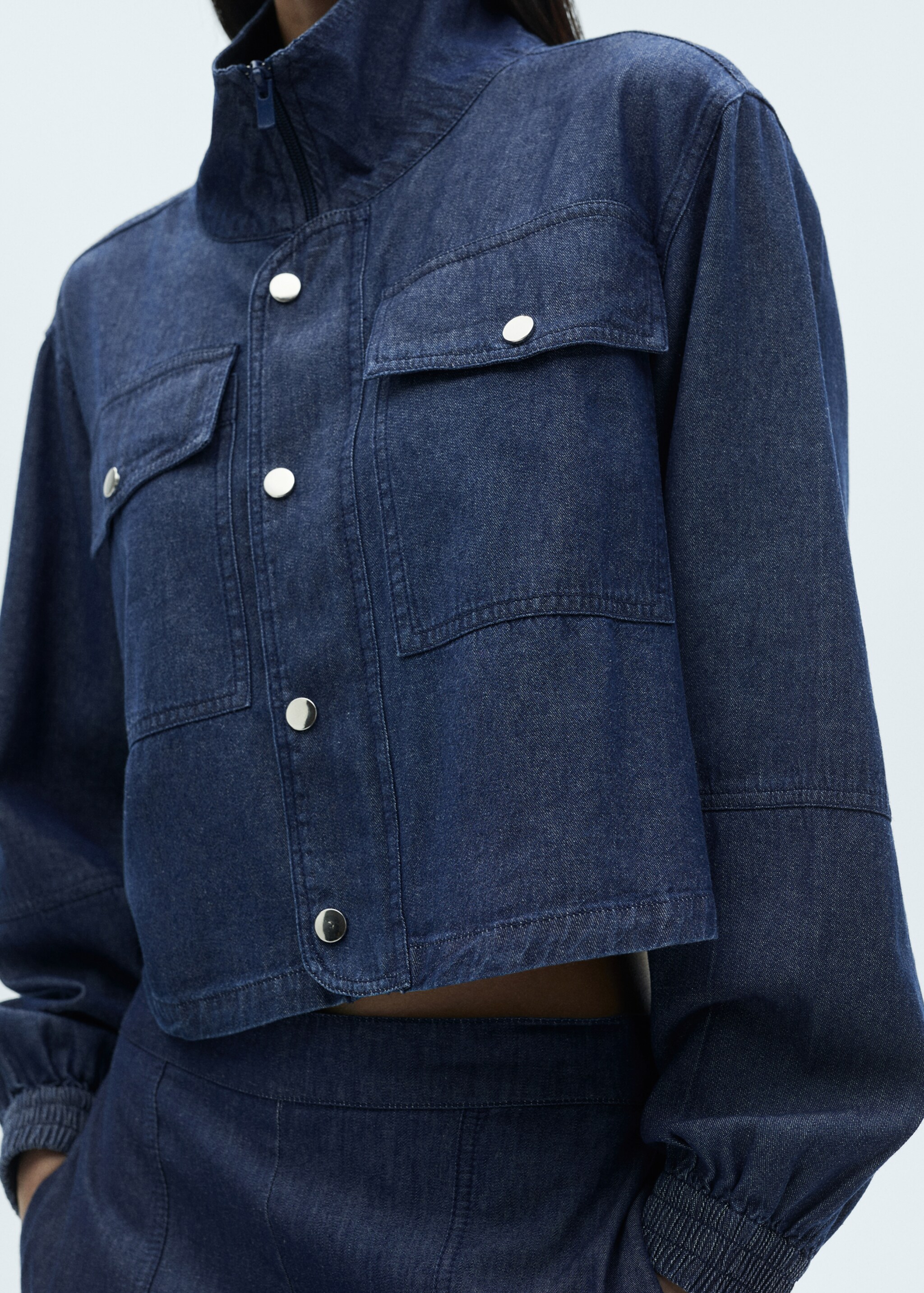 Pockets denim jacket - Details of the article 6