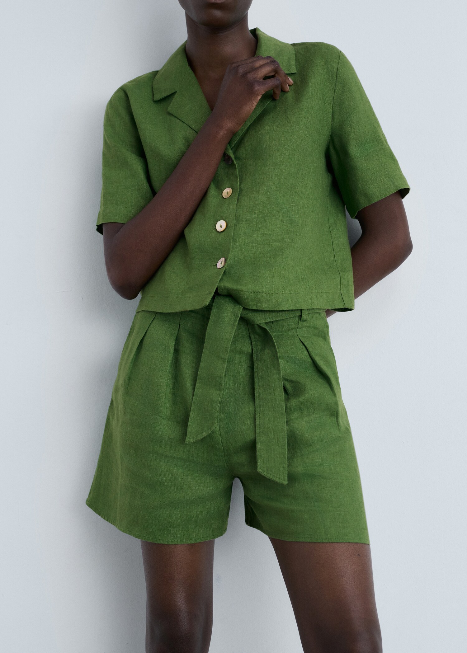 Chemise lin manches courtes - Détail de l'article 6