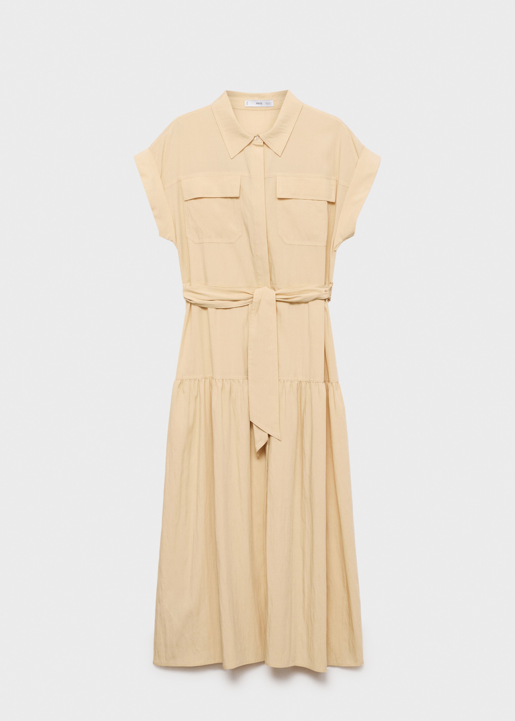 Knot detail shirt dress - Article without model