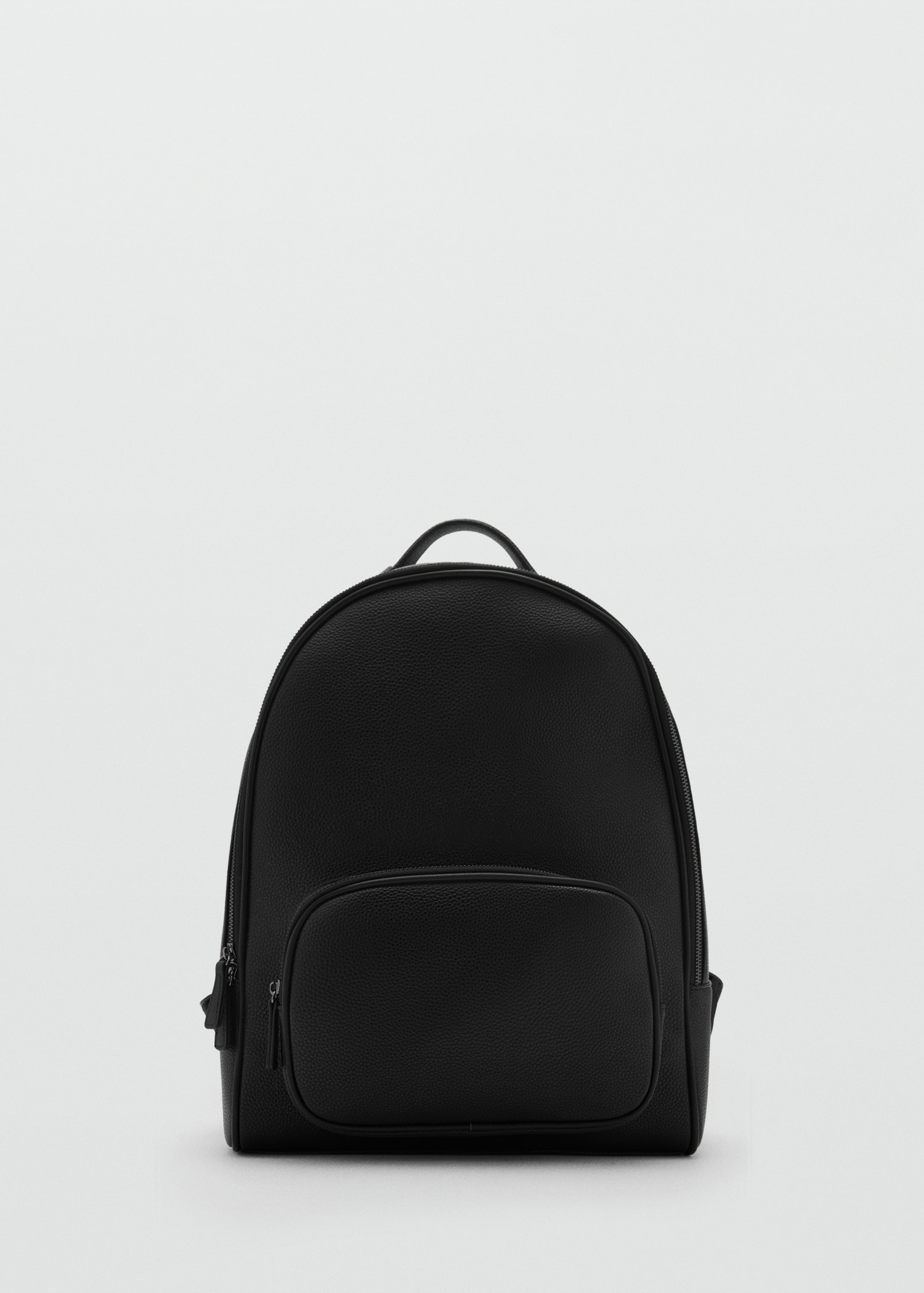 Leather-effect backpack - Main Image
