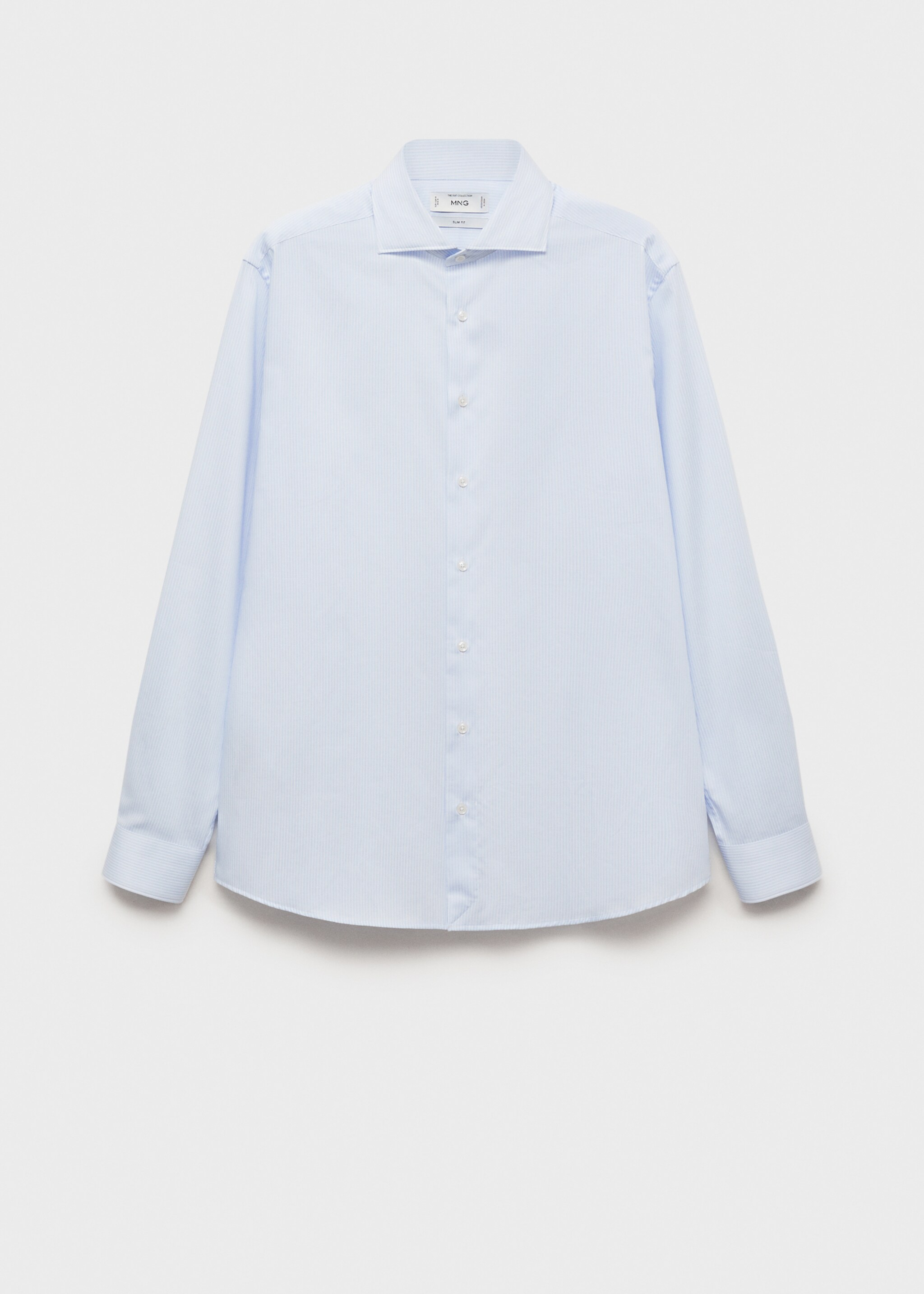 Slim fit thousand striped suit shirt - Article without model