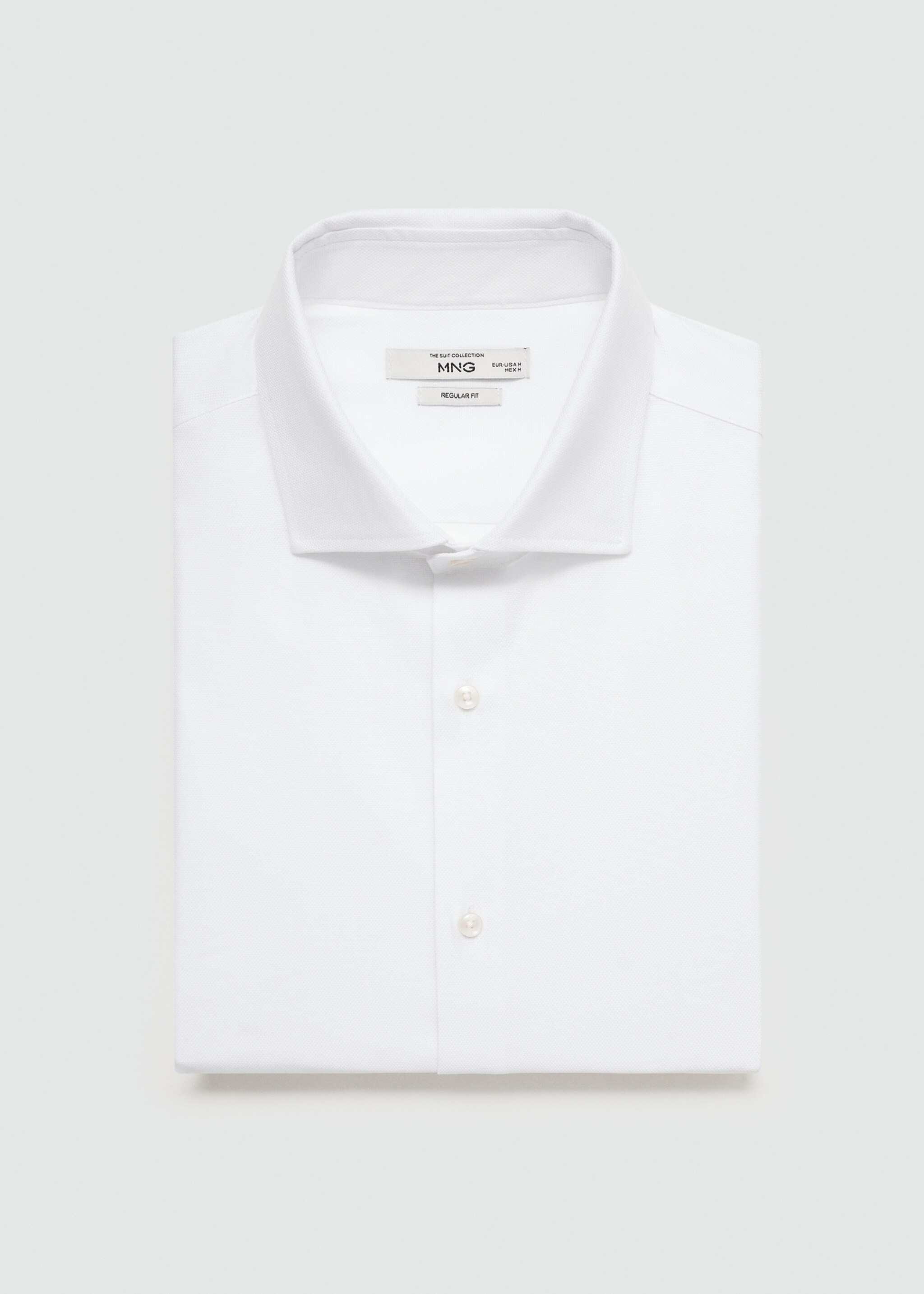 Camisa de fato de 100% algodão - Pormenor do artigo 8