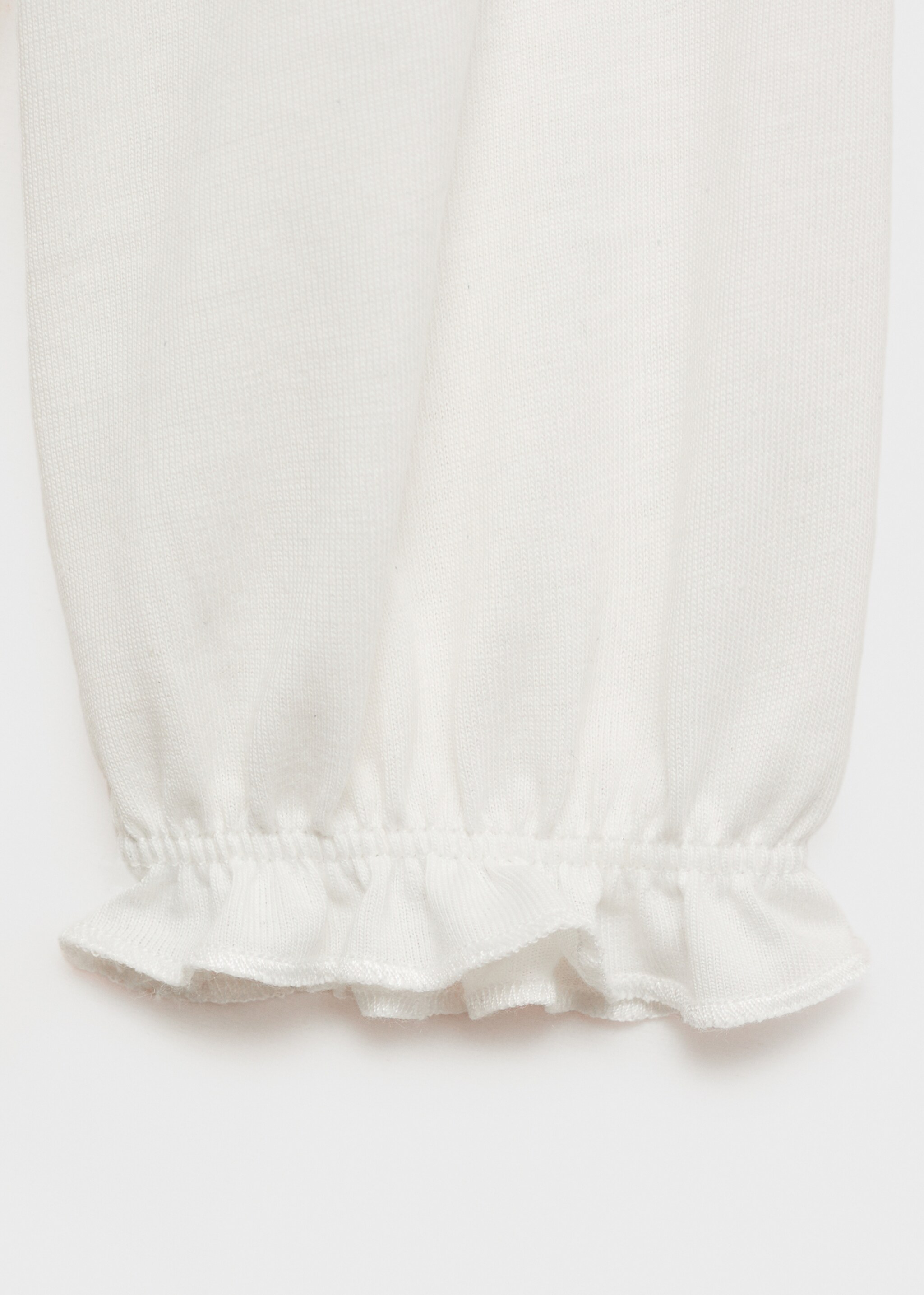 T-Shirt mit geblümter Brusttasche - Detail des Artikels 0