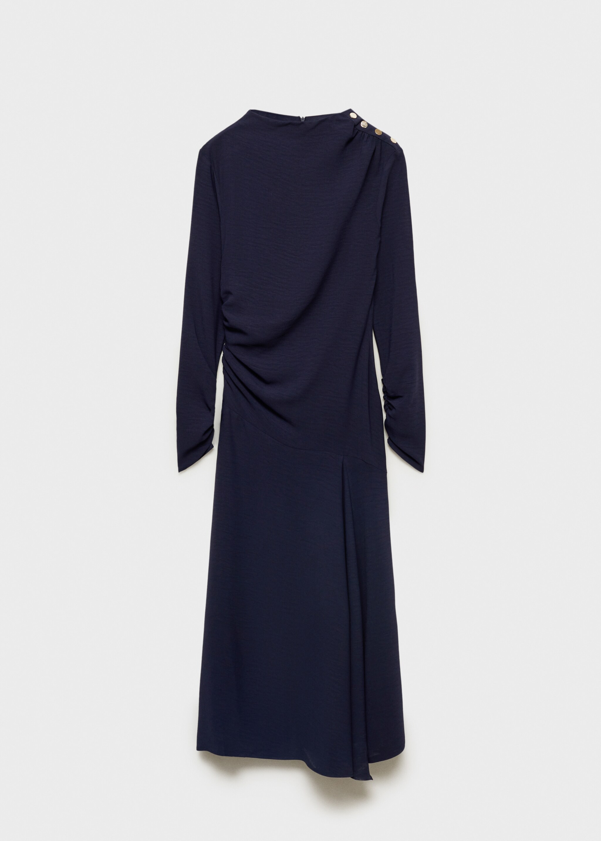 Asymmetrical pleated dress - สินค้าที่ไม่มีแบบ