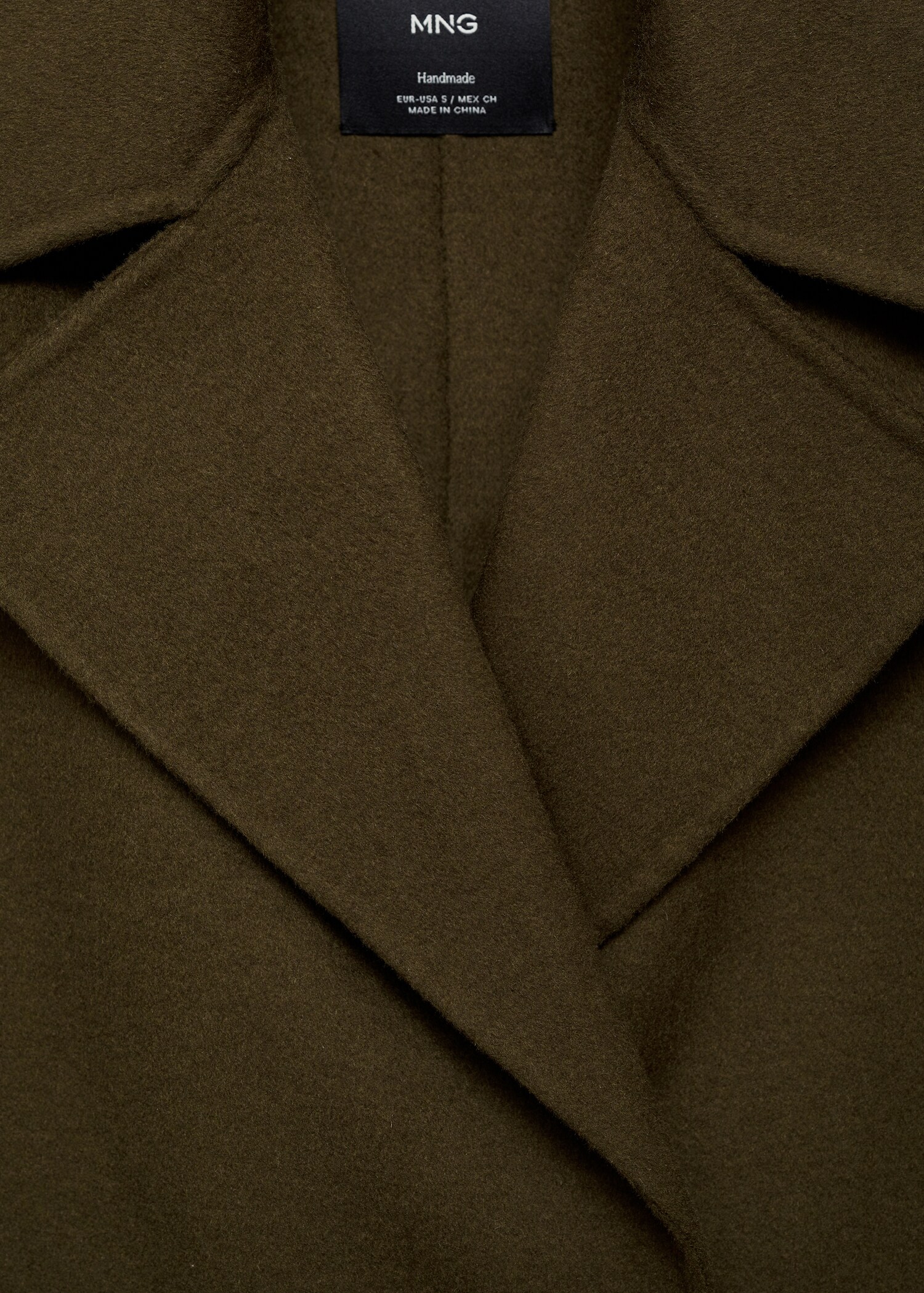 Abrigo largo handmade cinturón - Detalle del artículo 8