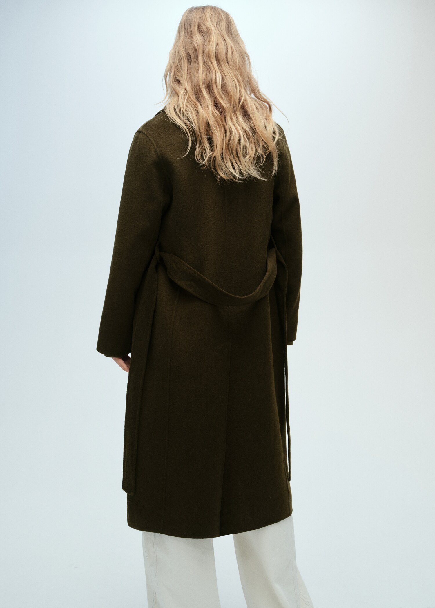 Belt handmade coat - Women | MANGO USA