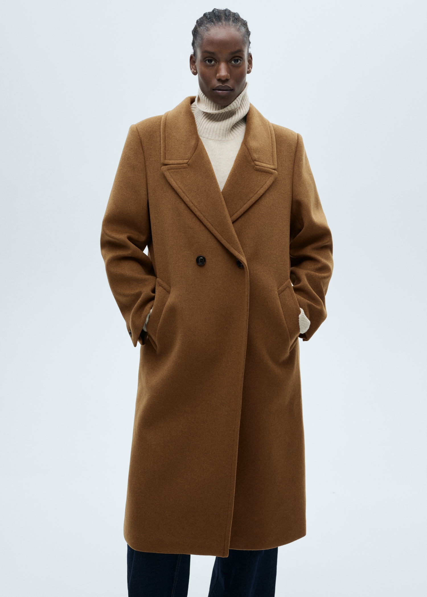 Color Camel Abrigo Mujer Lana Camel Abrigos Color Camel En Zara