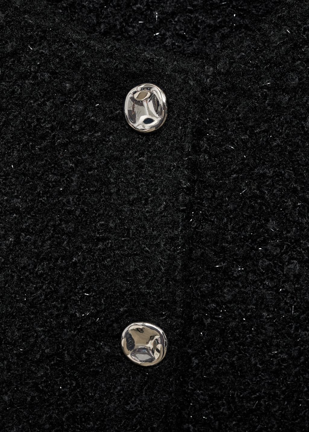 Shiny bouclé jacket - Women | MANGO USA Shiny bouclé jacket - Women | MANGO USA