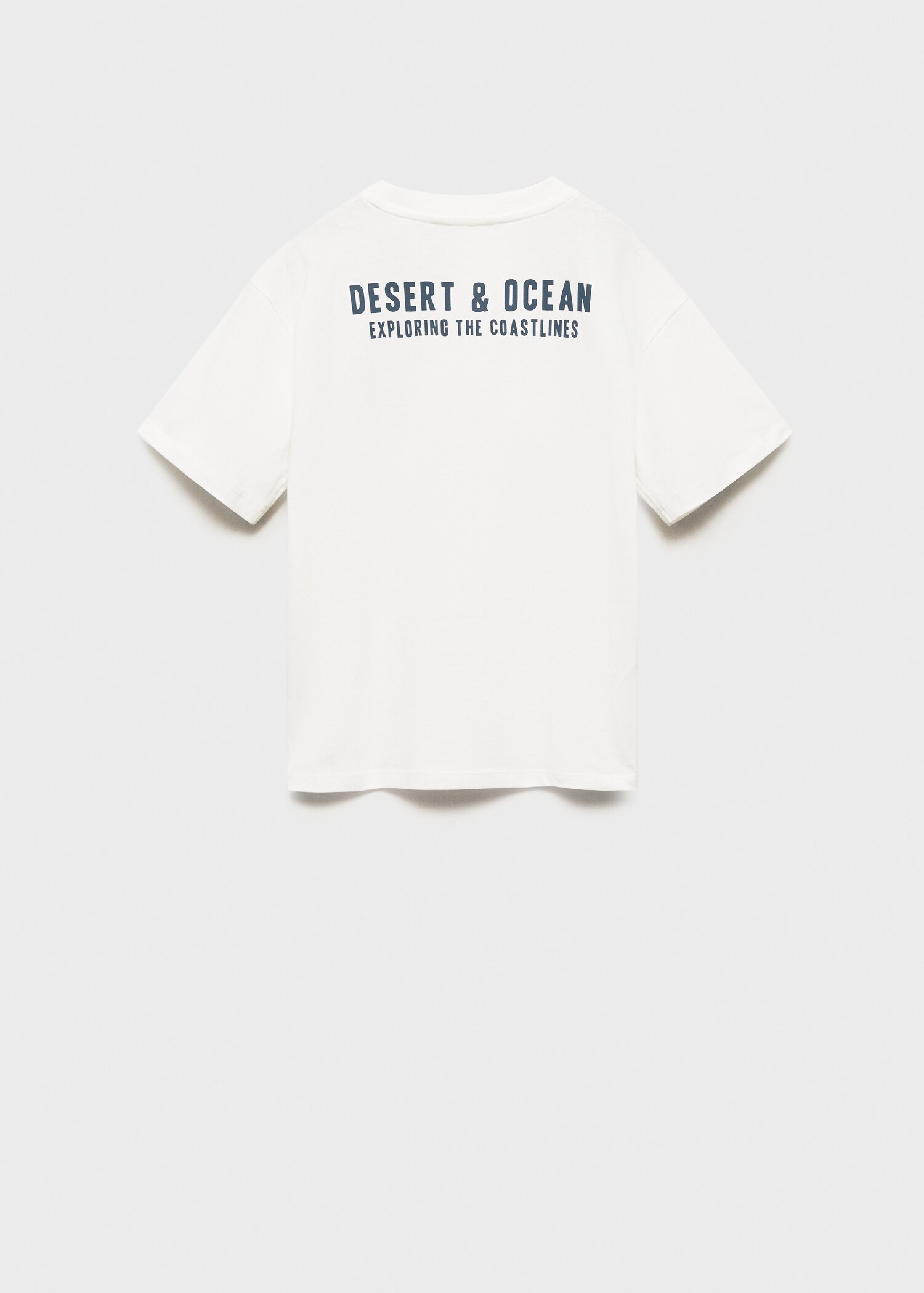 Surf printed t-shirt - Reverse of the article