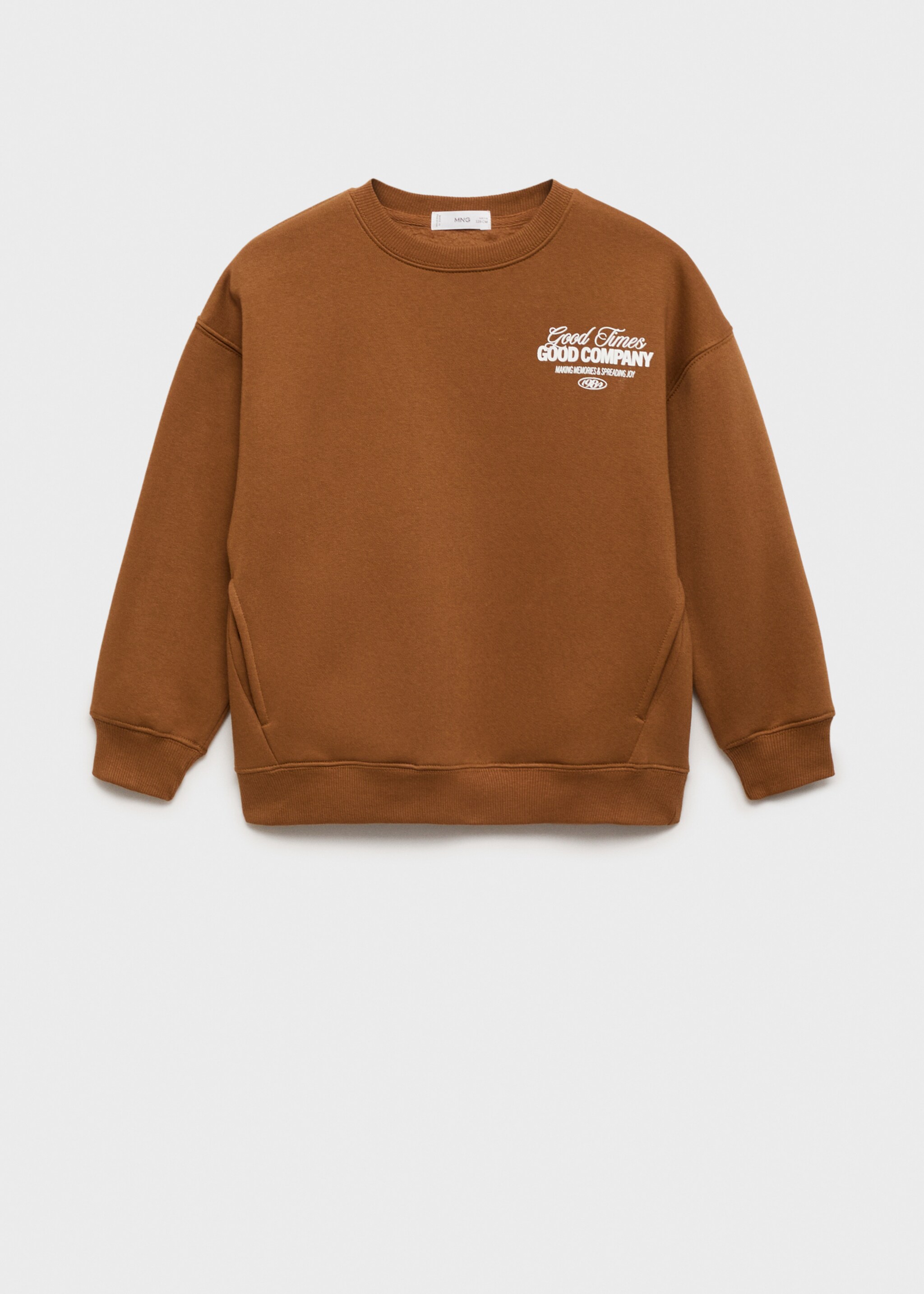 Sweatshirt mit Schriftzug-Design - Artikel ohne Model
