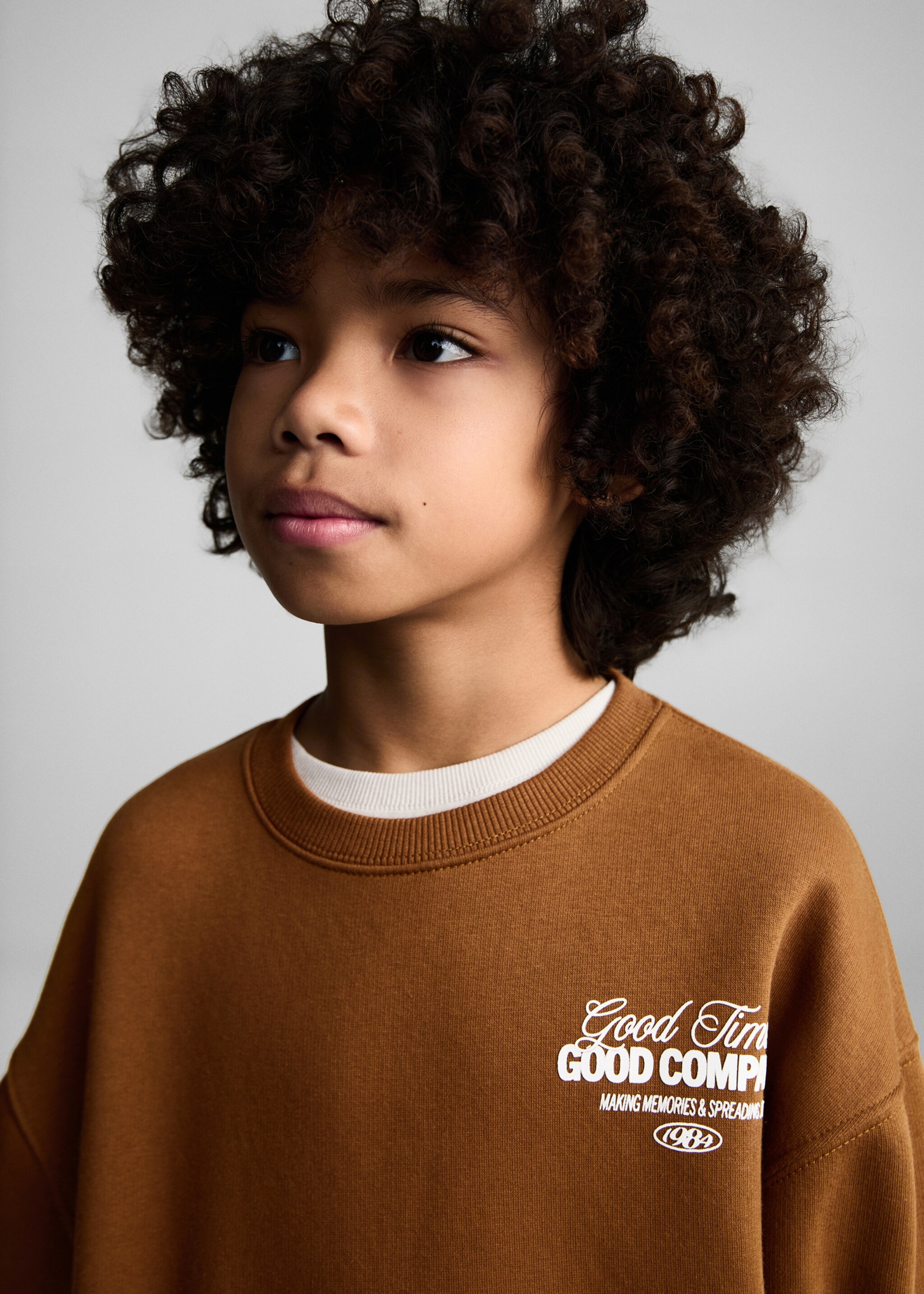 Sweatshirt mit Schriftzug-Design - Detail des Artikels 1
