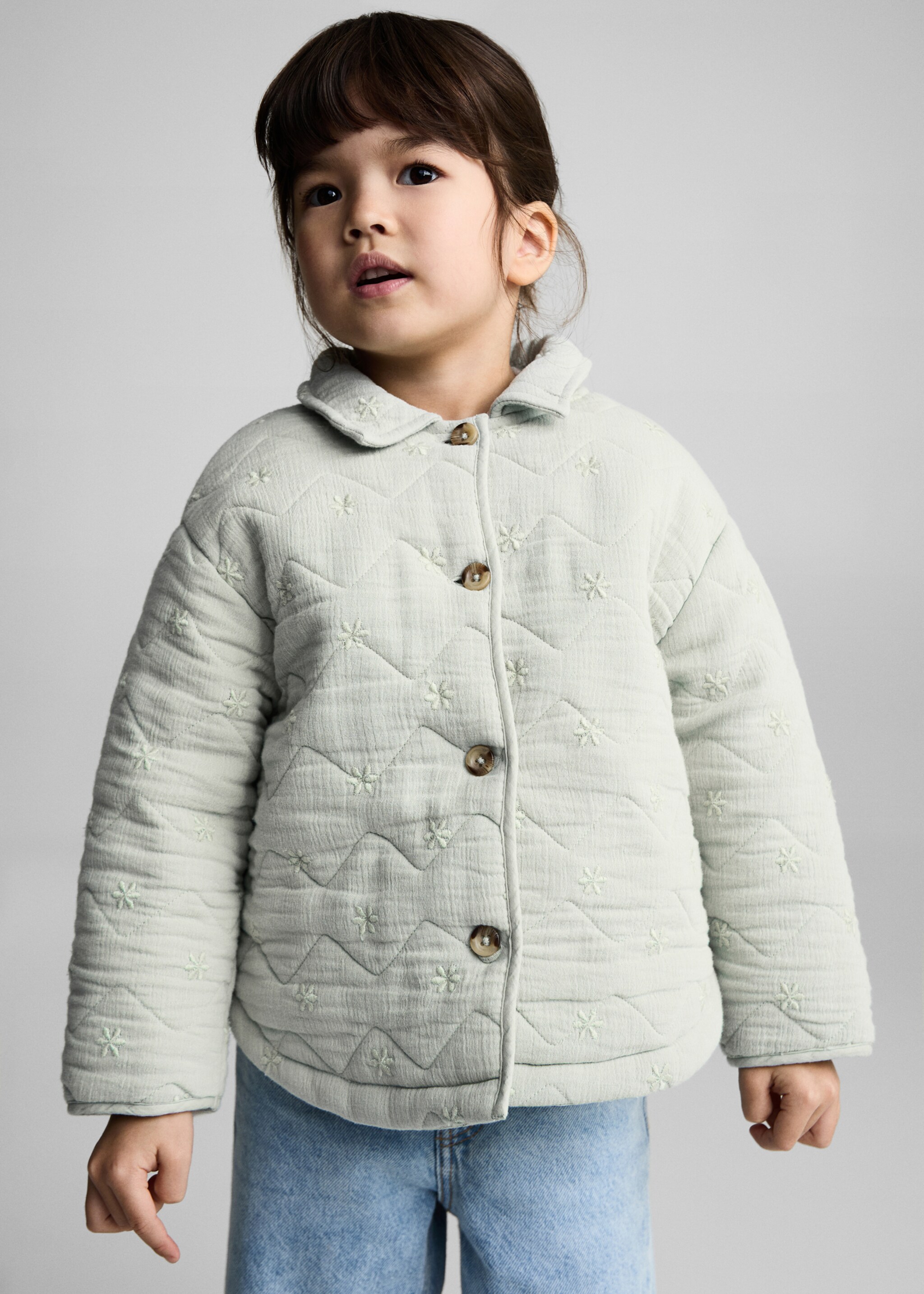 Veste matelassée coton - Plan moyen